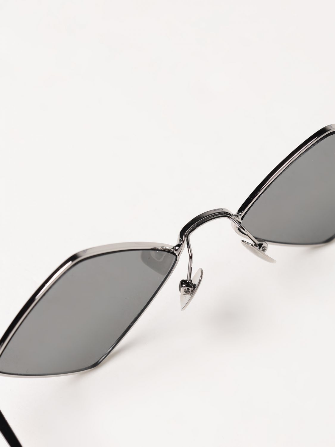 Saint Laurent Paris Saint Laurent Optical Frames Woman Silver Size ONE SIZE - 4 Thumbnail