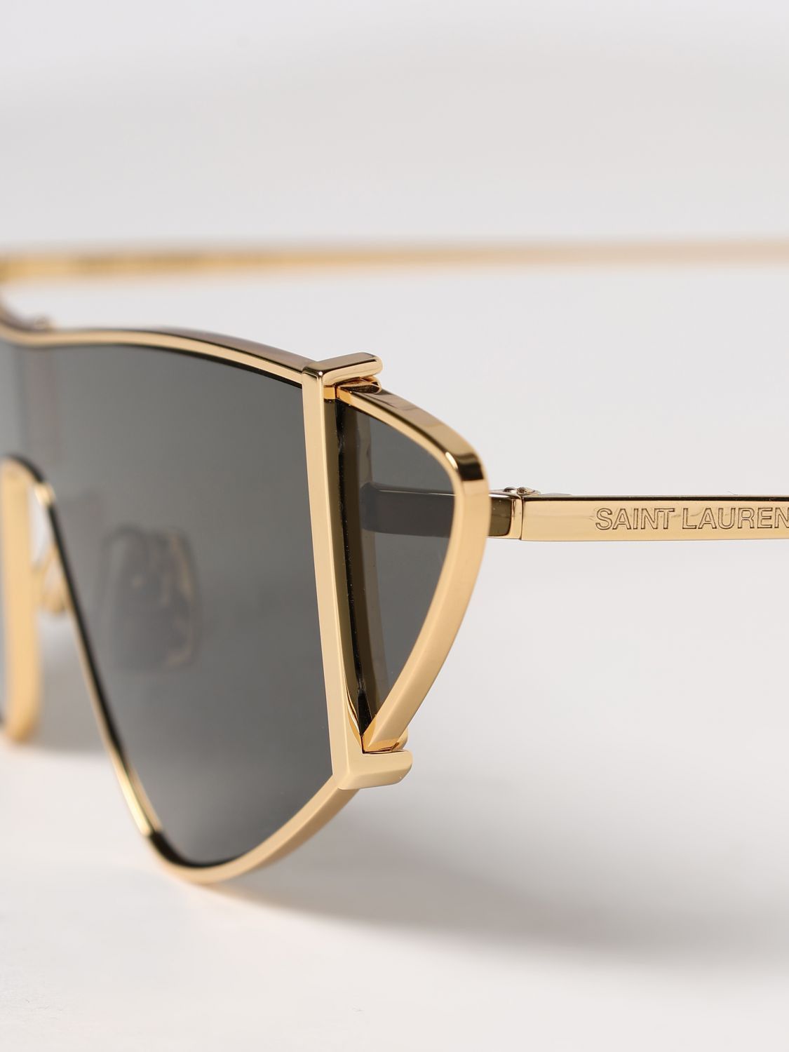 Saint Laurent Paris Saint Laurent Optical Frames Woman Gold Size ONE SIZE - 4 Thumbnail