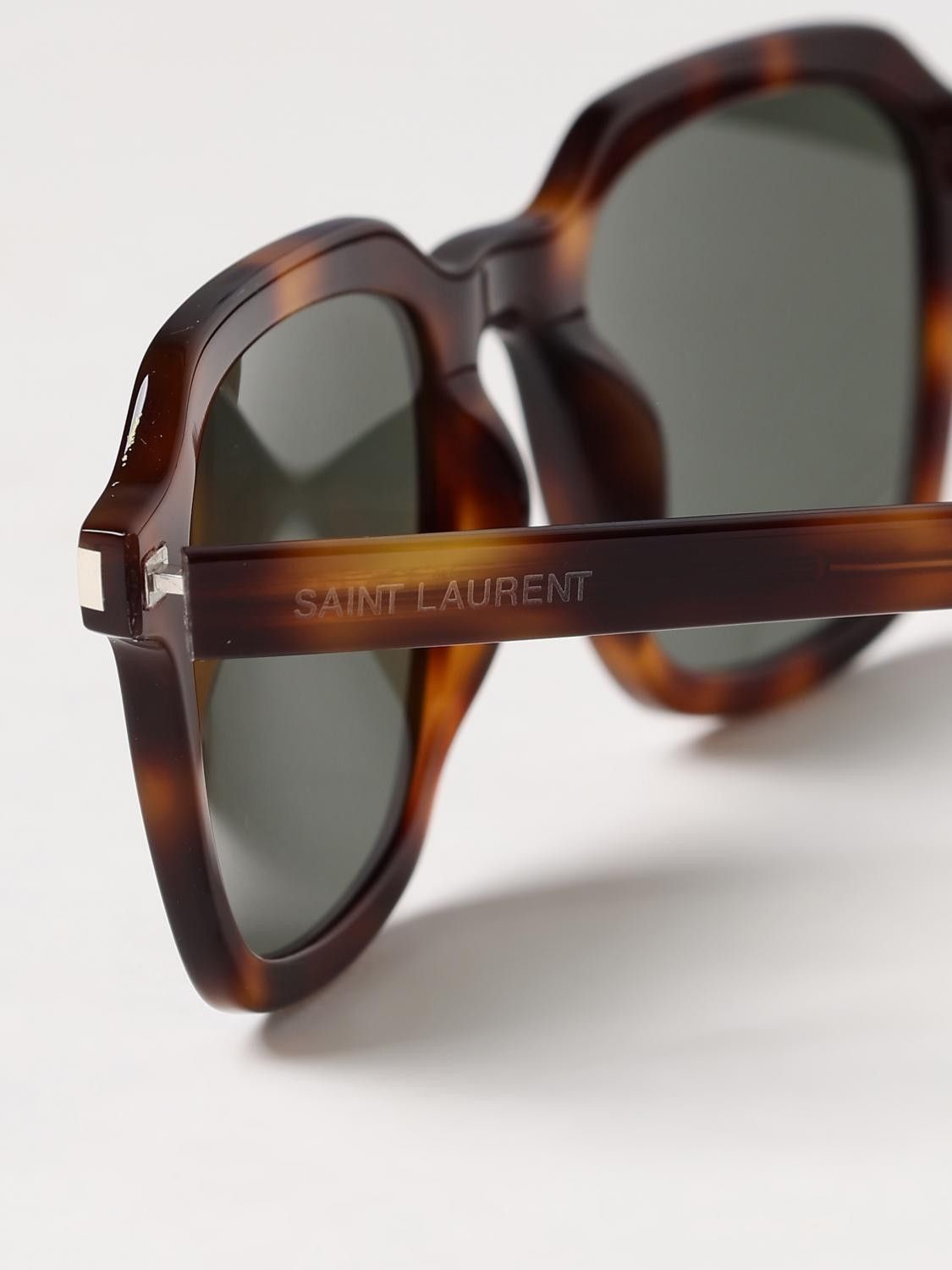 Saint Laurent Paris Saint Laurent Optical Frames Men Grey Size ONE SIZE - 4 Thumbnail