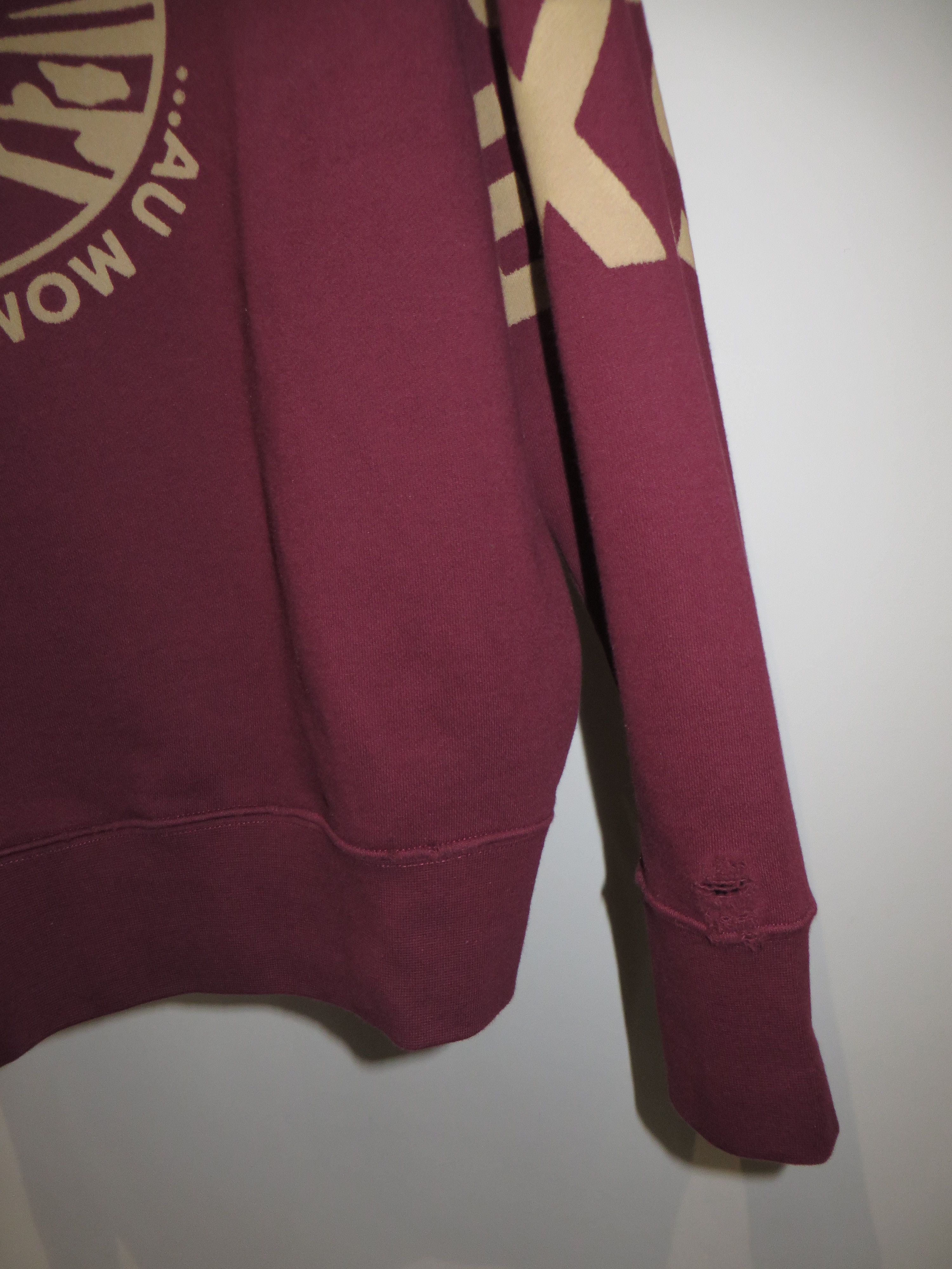 Faith Connexion Printed burgundy sweatshirt Size US XS / EU 42 / 0 - 12 Thumbnail