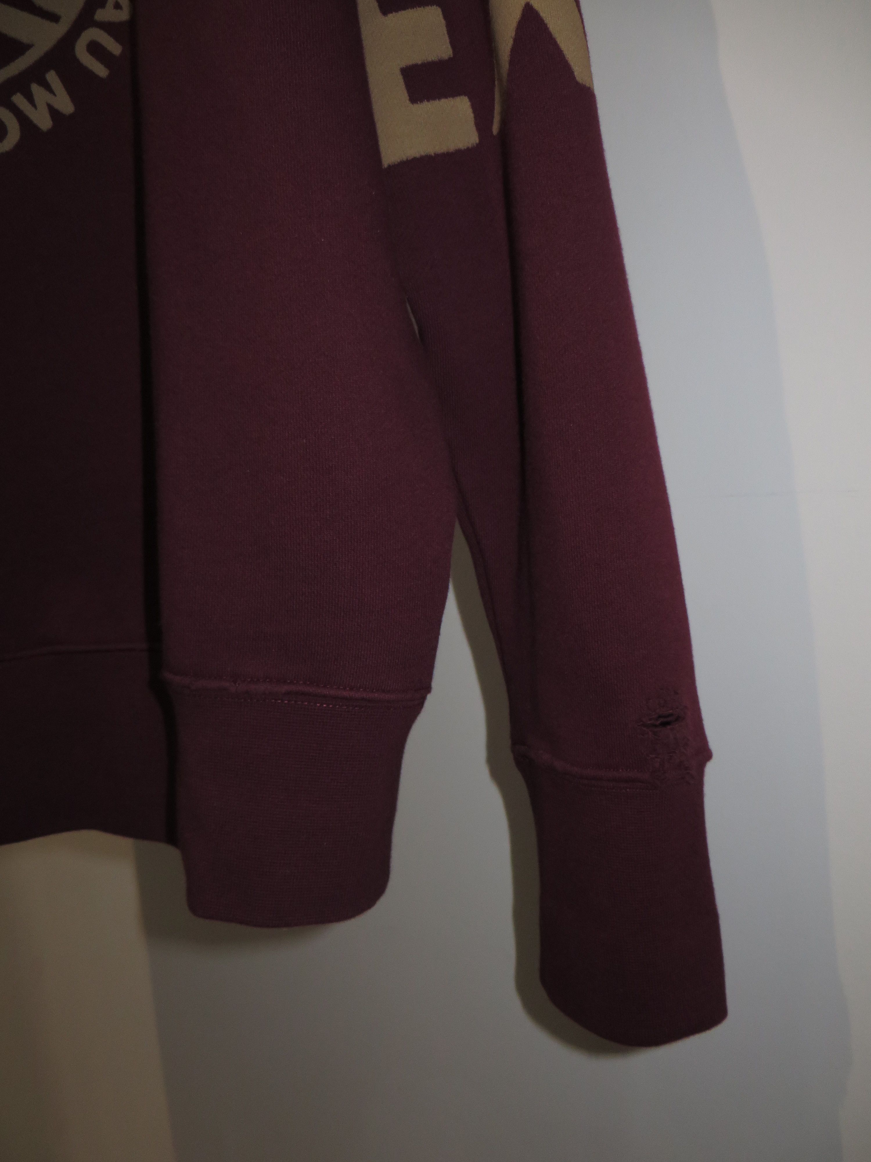 Faith Connexion Printed burgundy sweatshirt Size US XS / EU 42 / 0 - 6 Thumbnail