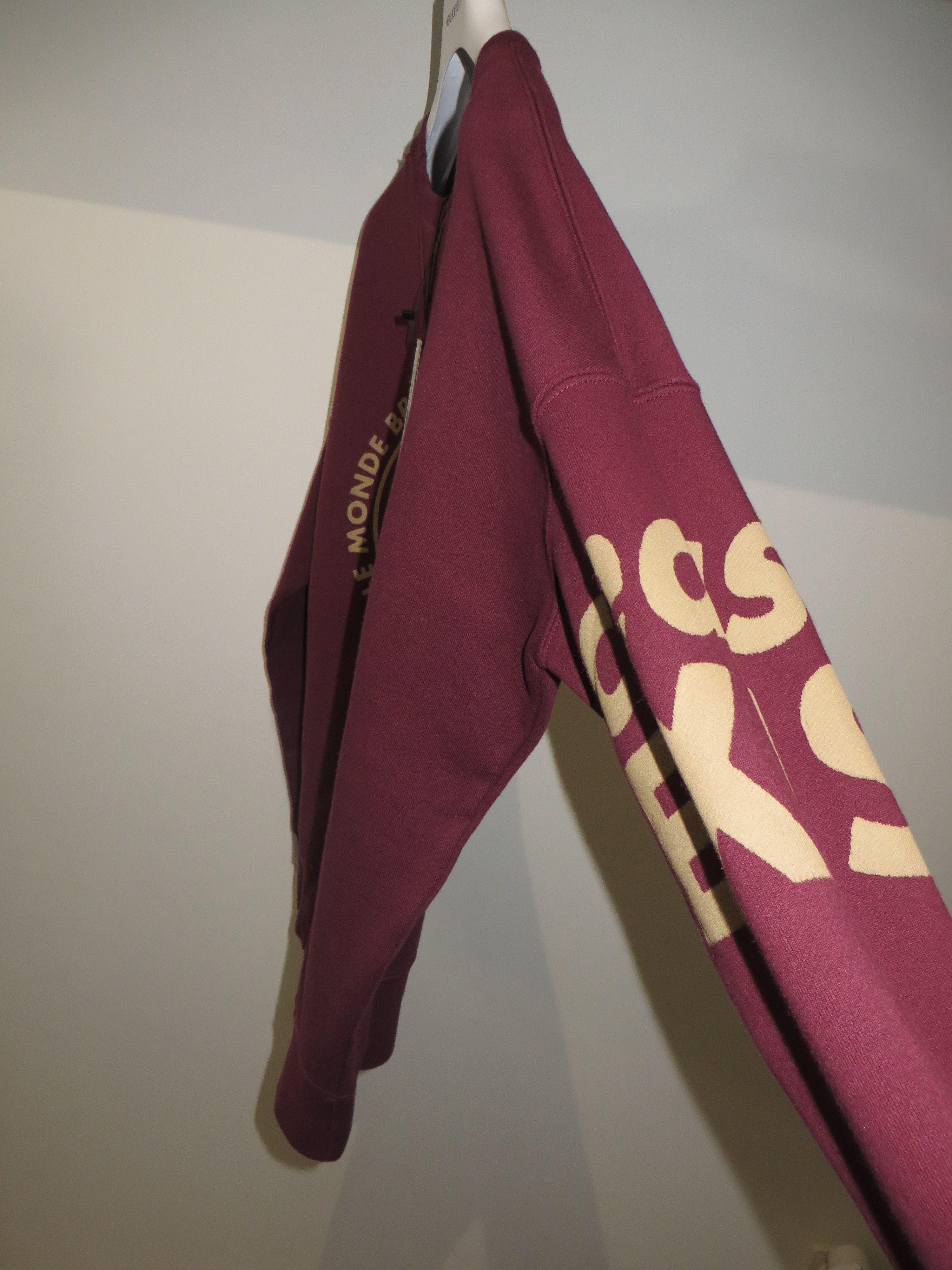 Faith Connexion Printed burgundy sweatshirt Size US XS / EU 42 / 0 - 10 Thumbnail