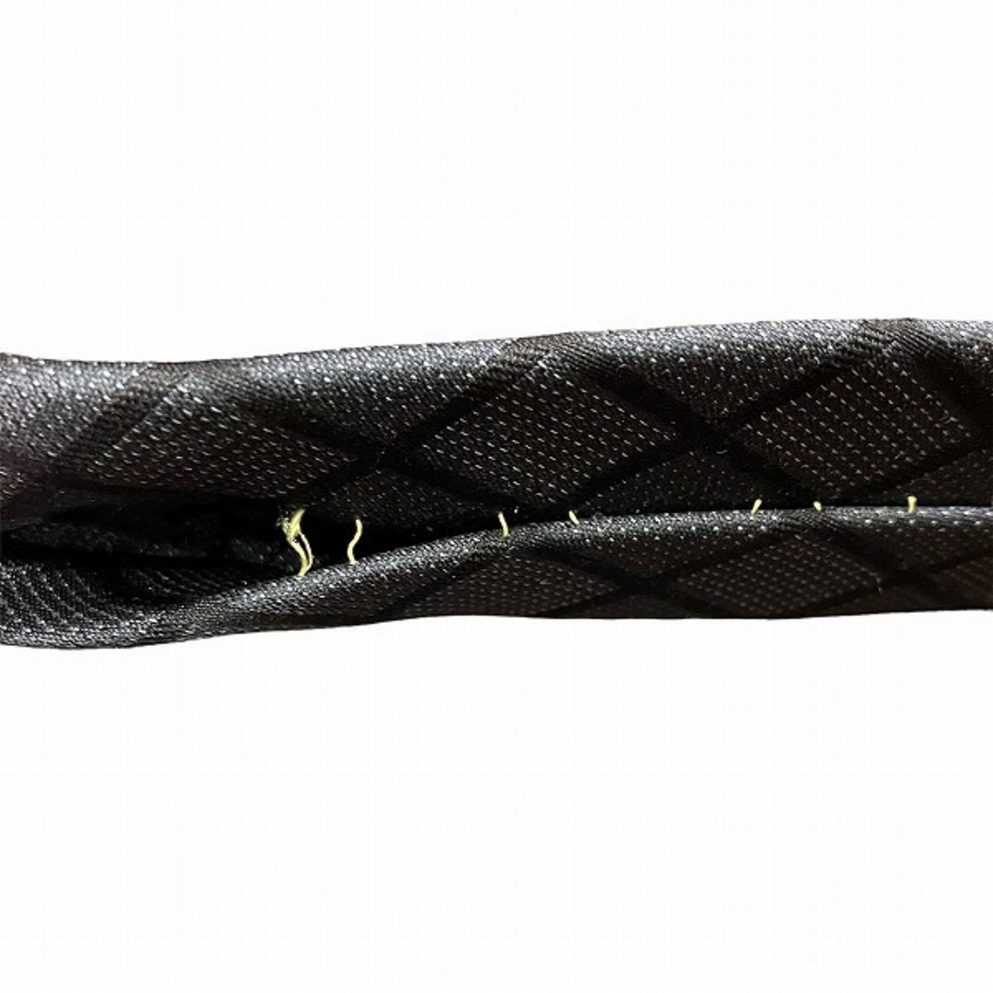 Louis Vuitton Louis Vuitton Check Pattern Black x Grey Accessory Necktie Men's Size ONE SIZE - 9 Thumbnail