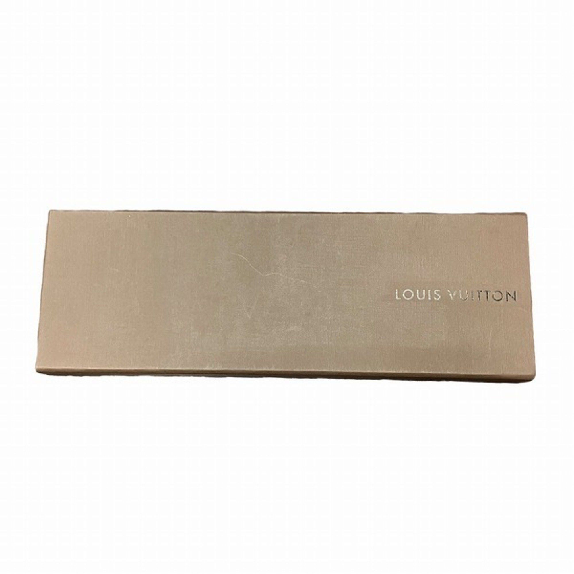Louis Vuitton Louis Vuitton Check Pattern Black x Grey Accessory Necktie Men's Size ONE SIZE - 3 Thumbnail