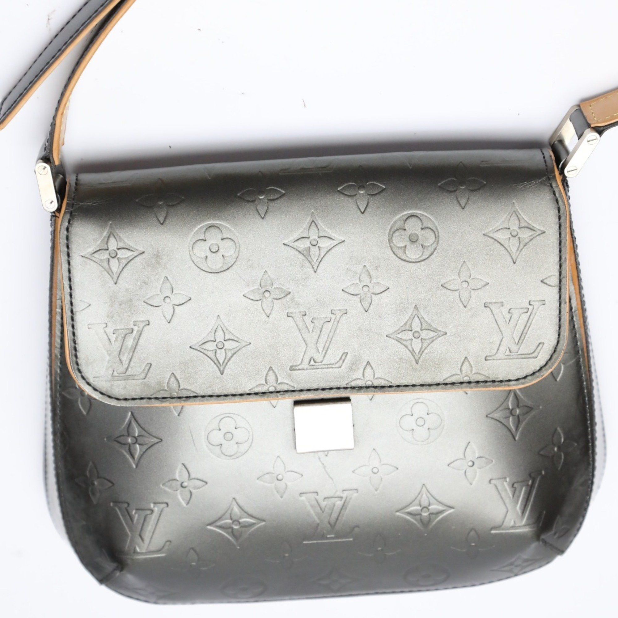 Louis Vuitton Louis Vuitton Shoulder Bag Matte Monogram Webster Street M55152 Noir LV Size ONE SIZE - 3 Thumbnail