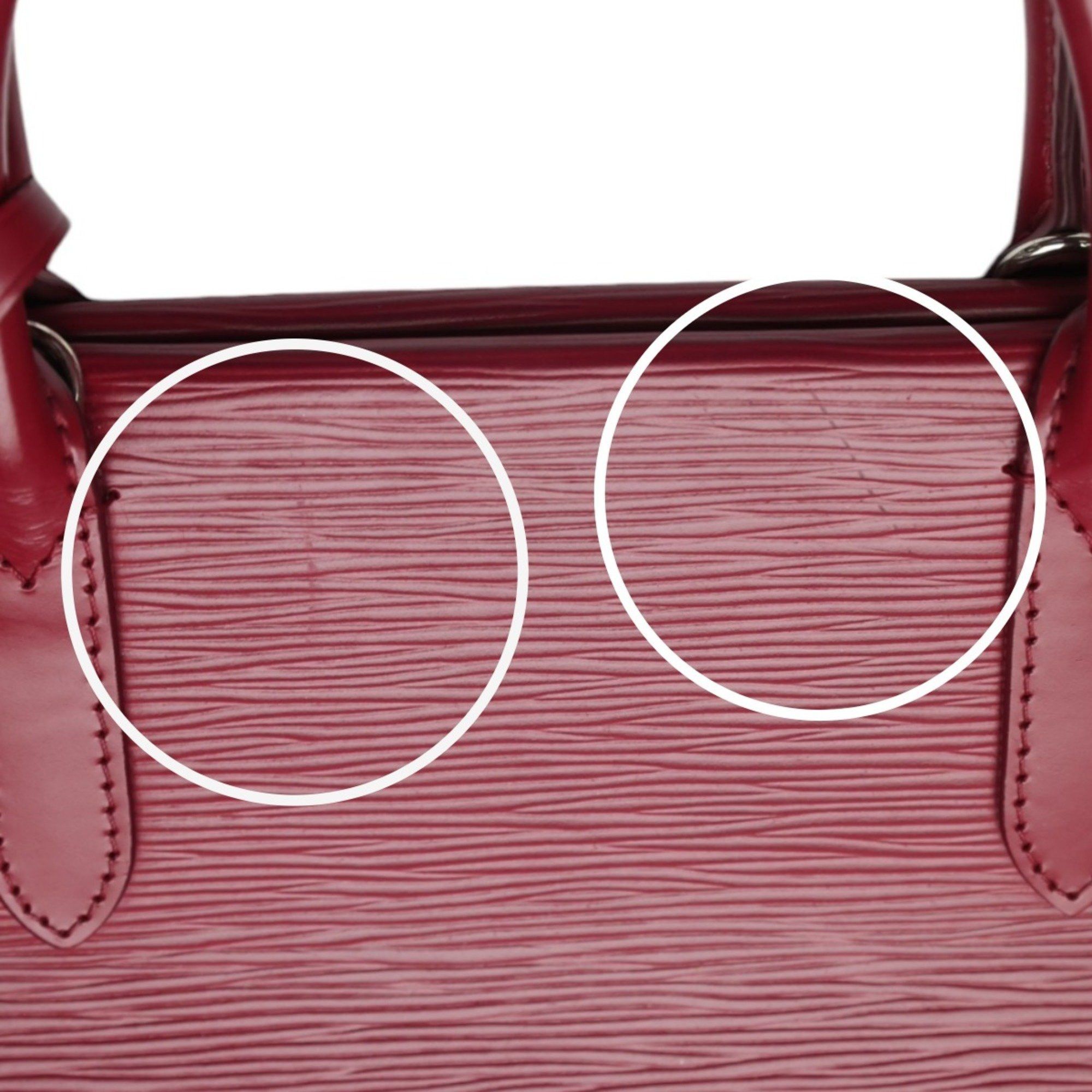 Louis Vuitton Louis Vuitton Handbag 2way Bag Epi Marly MM Leather M94615 Fuchsia LV Size ONE SIZE - 13 Thumbnail