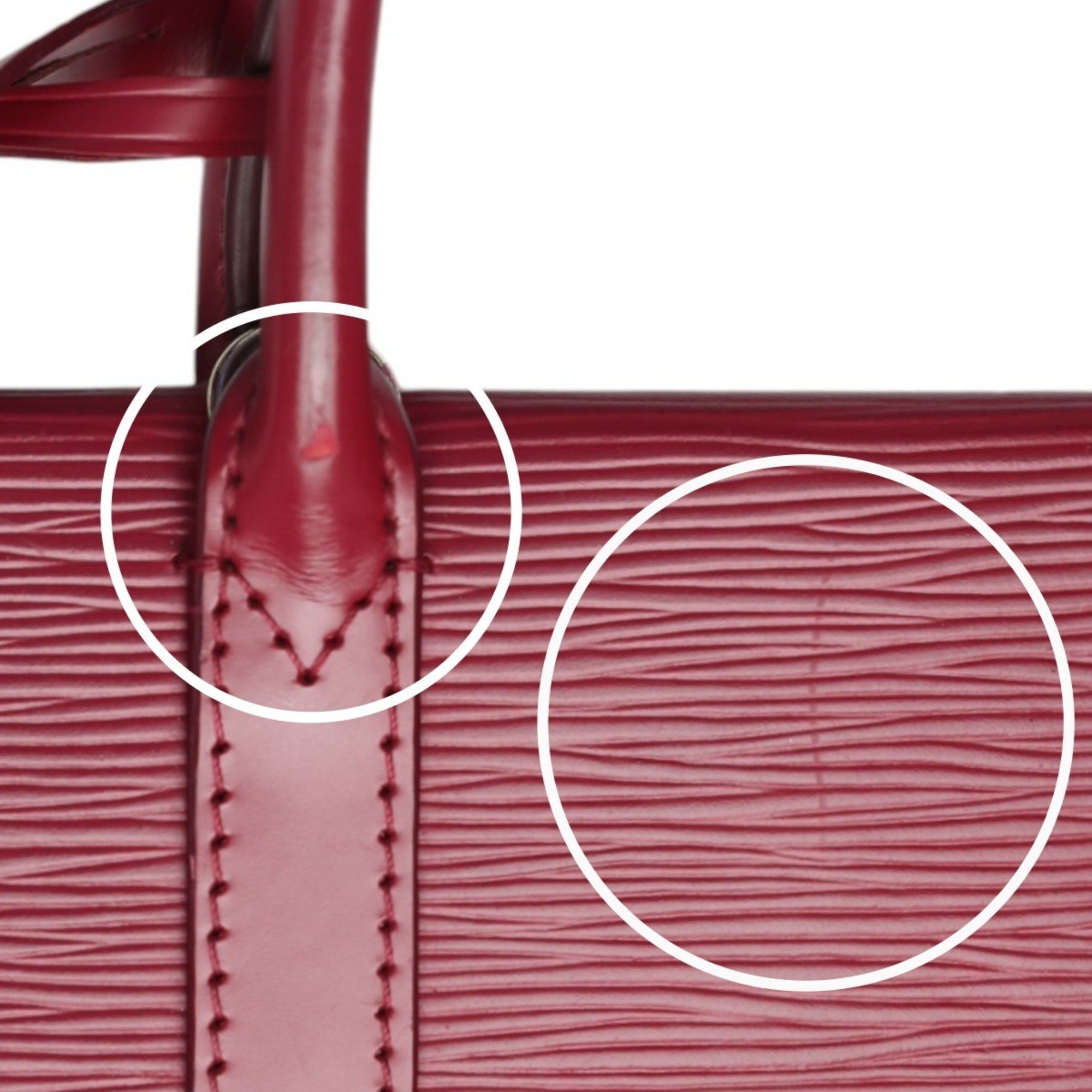 Louis Vuitton Louis Vuitton Handbag 2way Bag Epi Marly MM Leather M94615 Fuchsia LV Size ONE SIZE - 14 Thumbnail