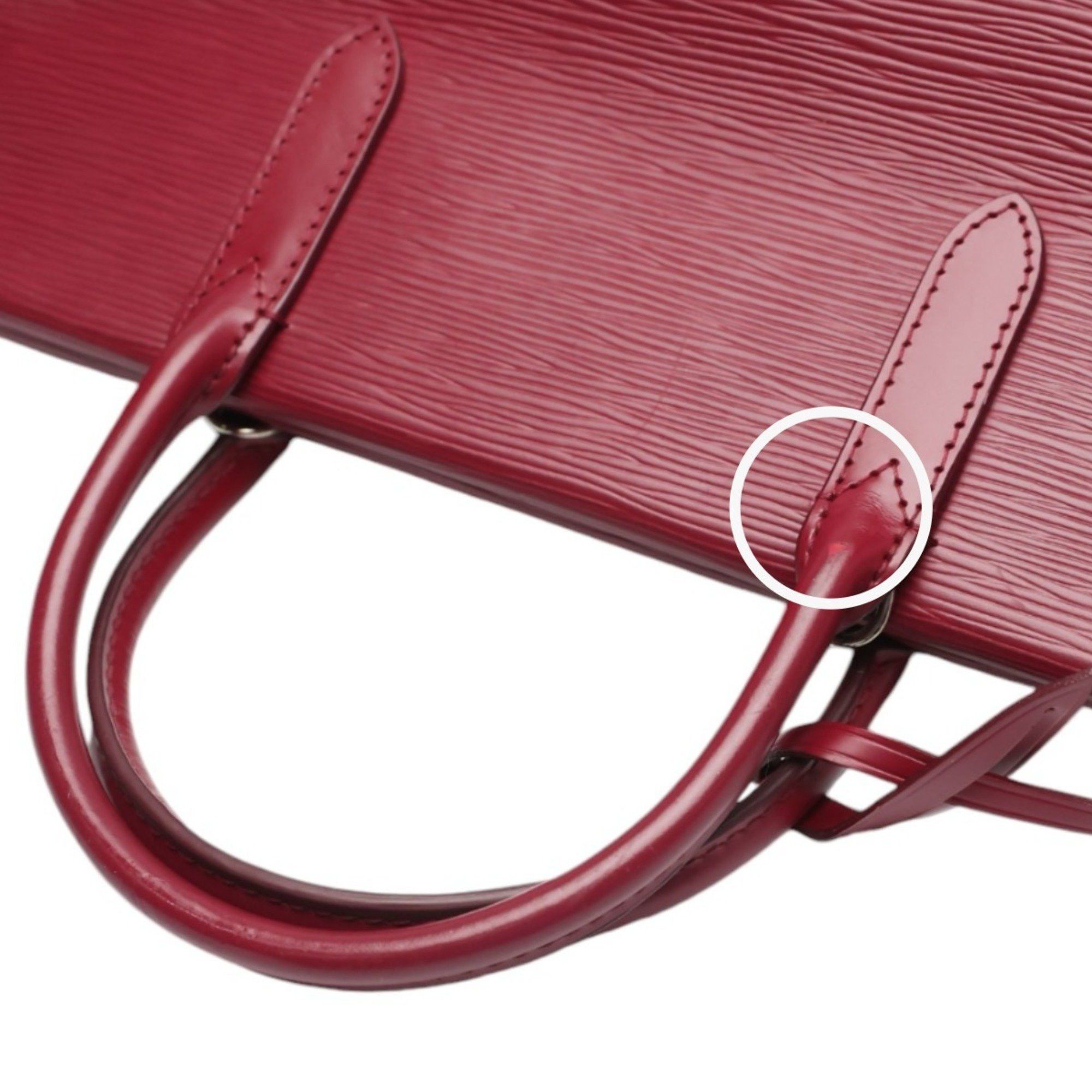 Louis Vuitton Louis Vuitton Handbag 2way Bag Epi Marly MM Leather M94615 Fuchsia LV Size ONE SIZE - 11 Thumbnail
