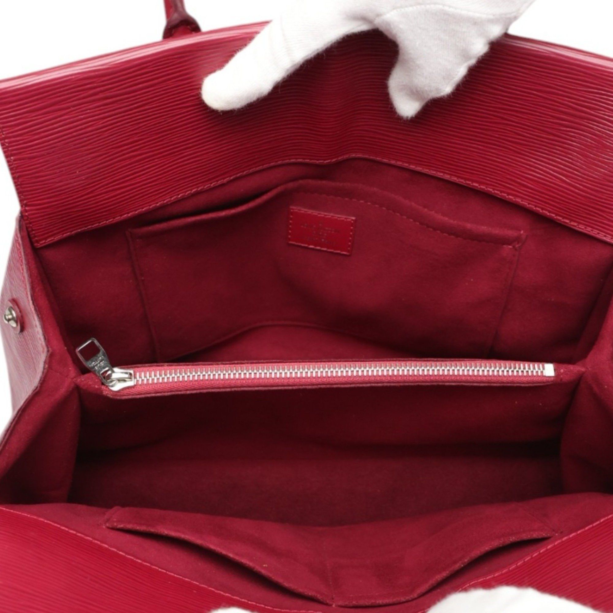 Louis Vuitton Louis Vuitton Handbag 2way Bag Epi Marly MM Leather M94615 Fuchsia LV Size ONE SIZE - 17 Thumbnail