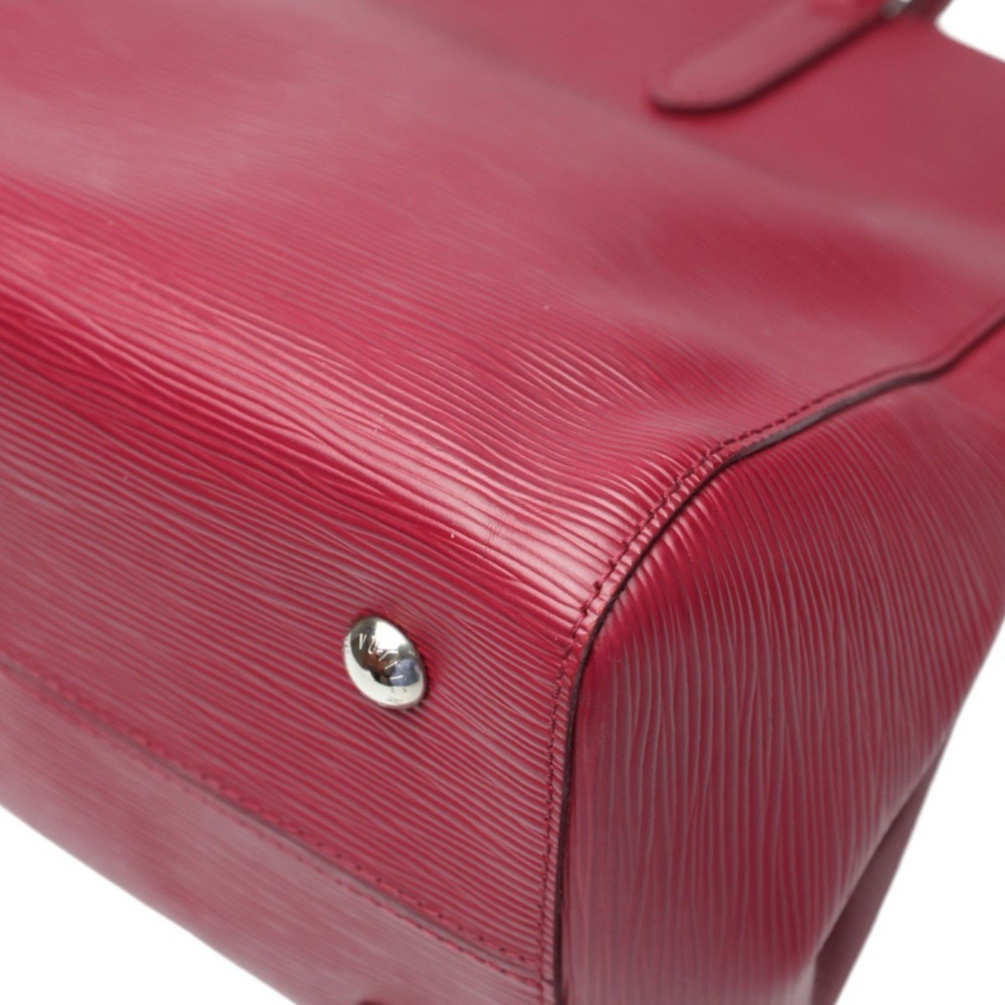 Louis Vuitton Louis Vuitton Handbag 2way Bag Epi Marly MM Leather M94615 Fuchsia LV Size ONE SIZE - 10 Thumbnail