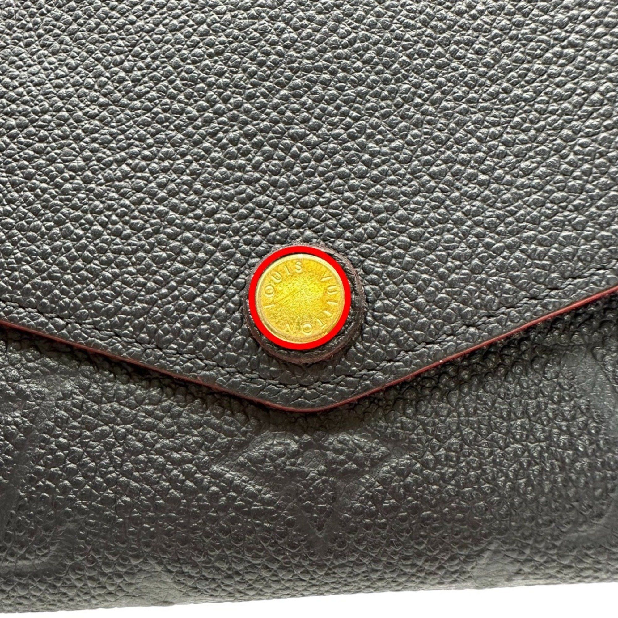 Louis Vuitton Louis Vuitton Long Wallet Portefeuille Sarah Empreinte Card and Coin Pocket Monogram M62125 Marine Rouge LV Size ONE SIZE - 8 Thumbnail