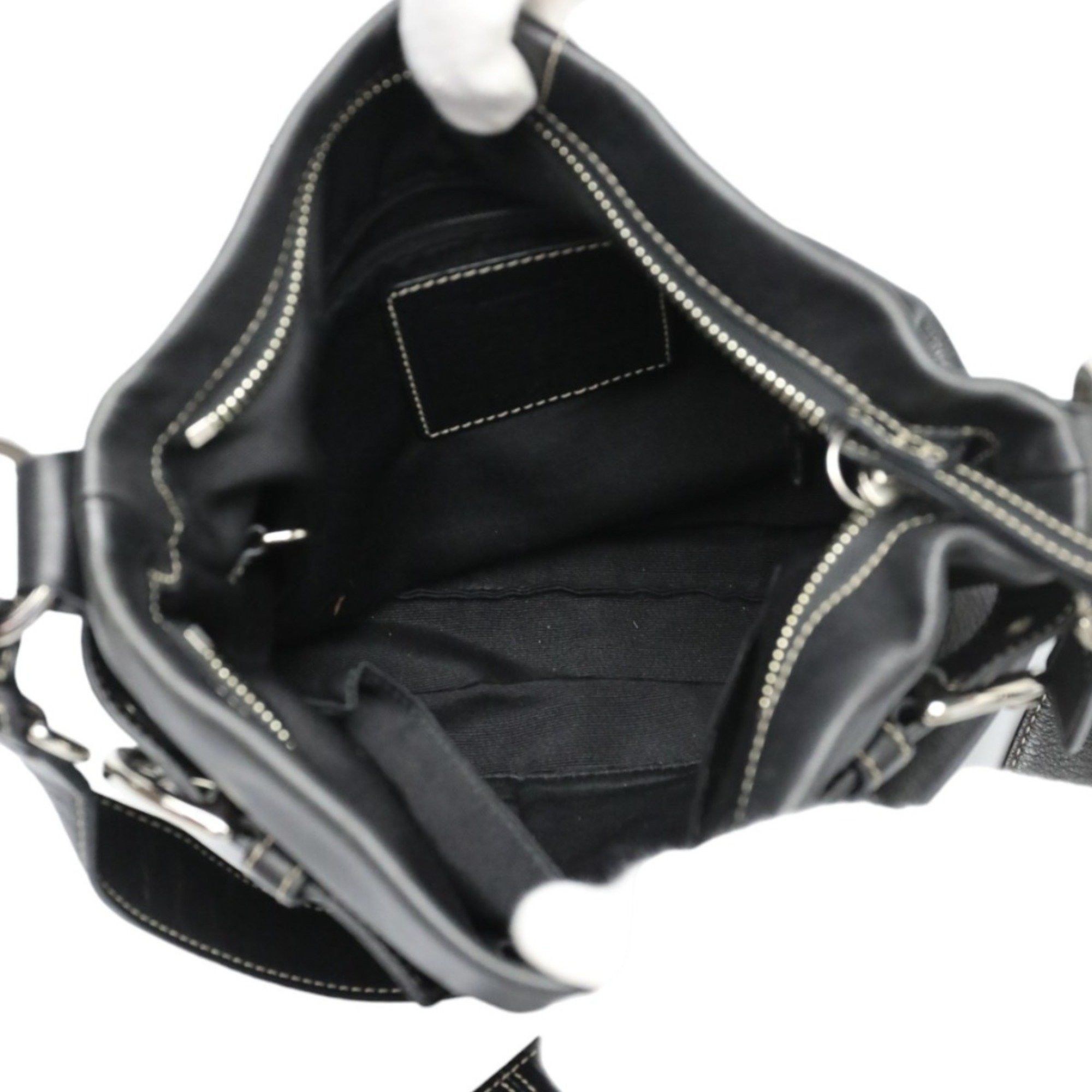 Coach COACH Shoulder Bag Leather 1452 Black Size ONE SIZE - 14 Thumbnail