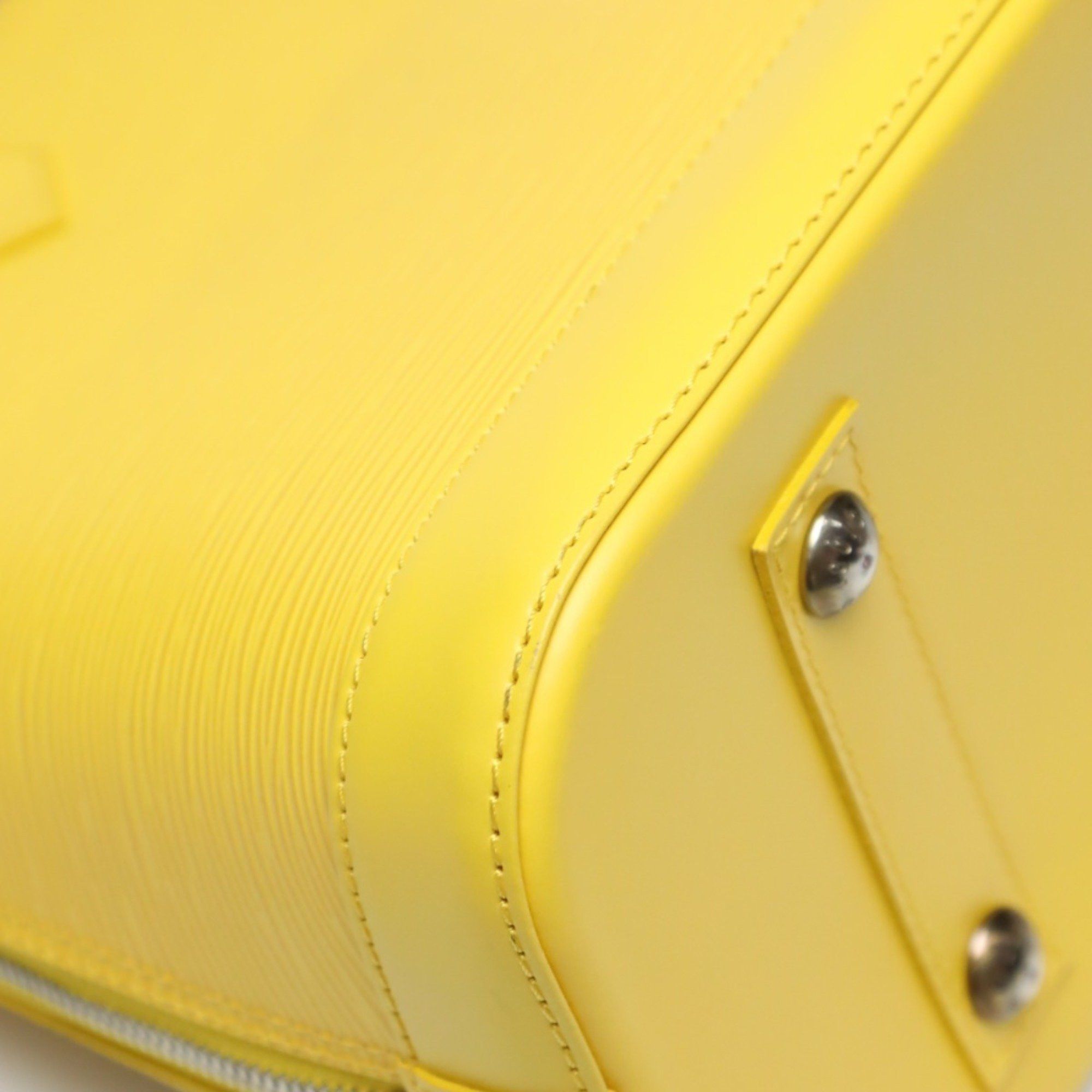 Louis Vuitton LOUIS VUITTON Handbag Epi Alma Leather M40619 Citron LV Size ONE SIZE - 6 Thumbnail