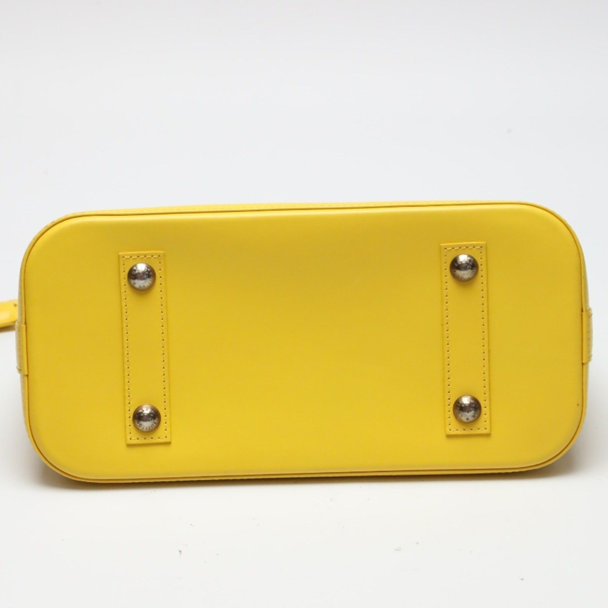 Louis Vuitton LOUIS VUITTON Handbag Epi Alma Leather M40619 Citron LV Size ONE SIZE - 5 Thumbnail