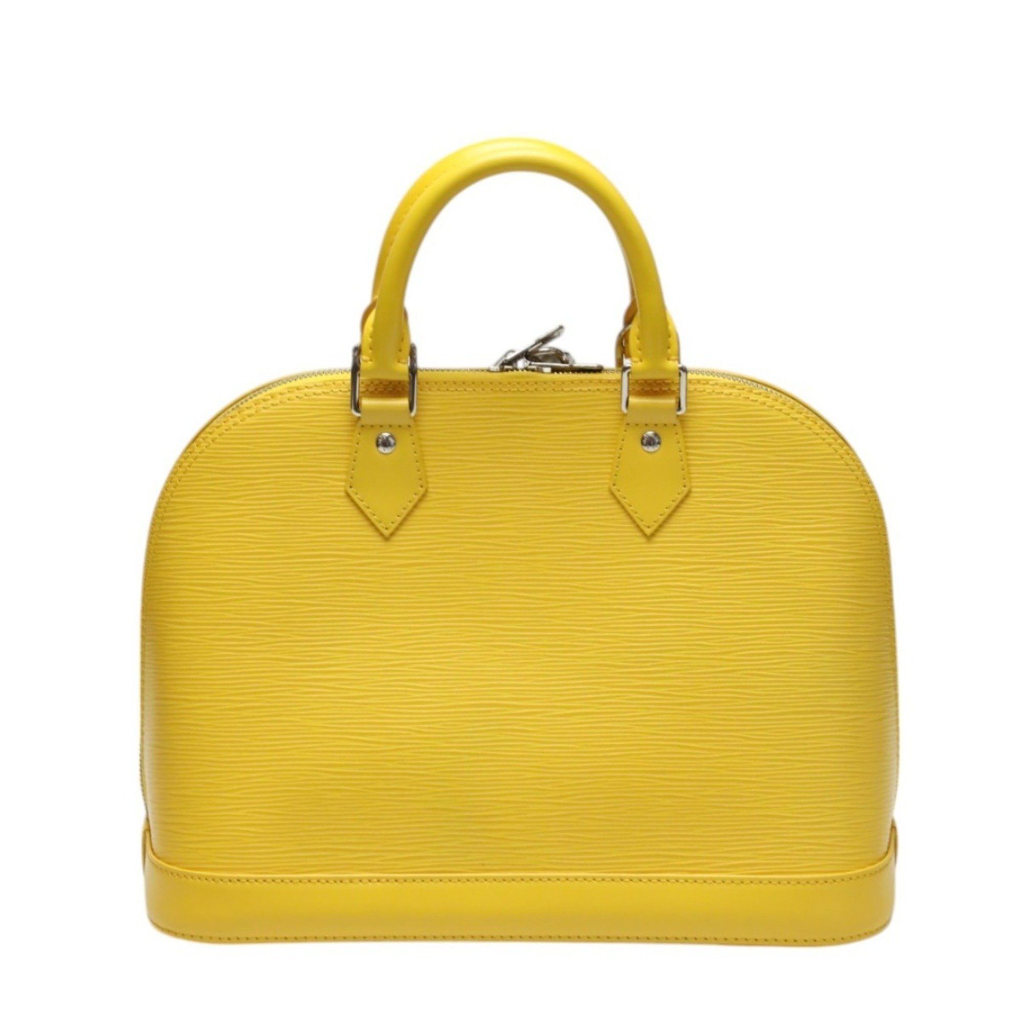 Louis Vuitton LOUIS VUITTON Handbag Epi Alma Leather M40619 Citron LV Size ONE SIZE - 2 Thumbnail