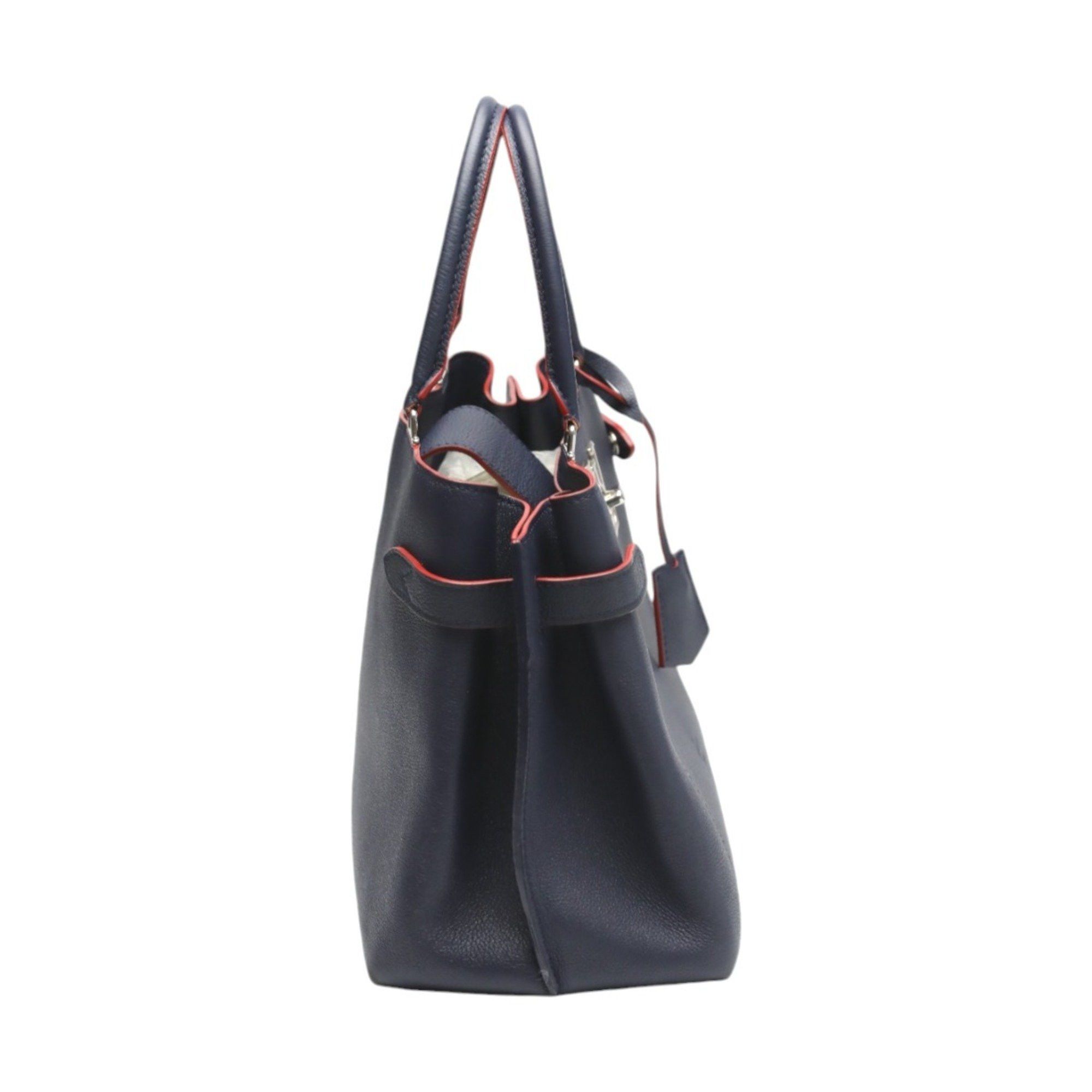 Louis Vuitton Louis Vuitton Handbag Bag Rock Me Day Marine Rouge M53645 Navy x Red LV Size ONE SIZE - 3 Thumbnail