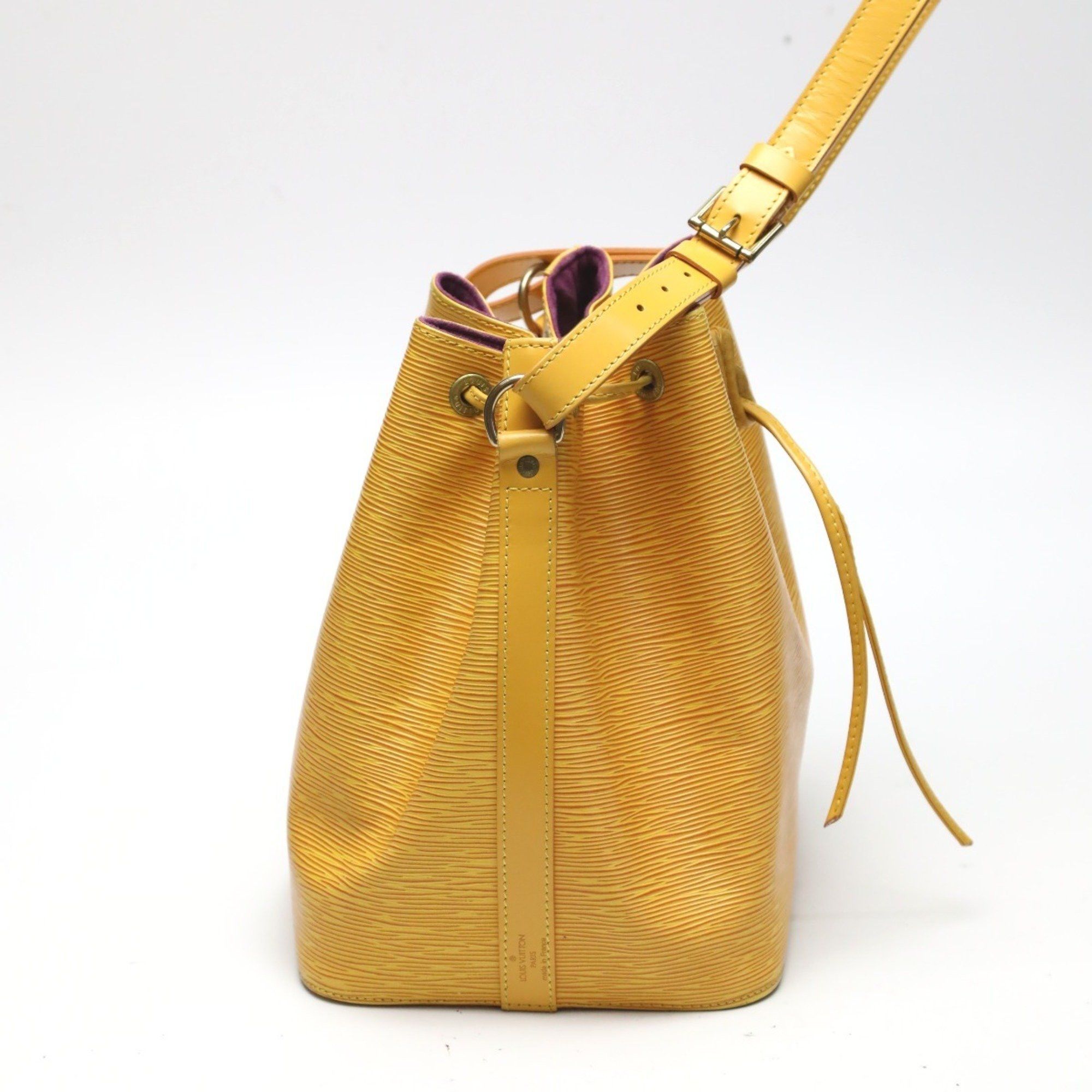 Louis Vuitton Louis Vuitton Shoulder Bag Epi Petit Noe Leather M44109 Tassili Yellow LV Size ONE SIZE - 3 Thumbnail