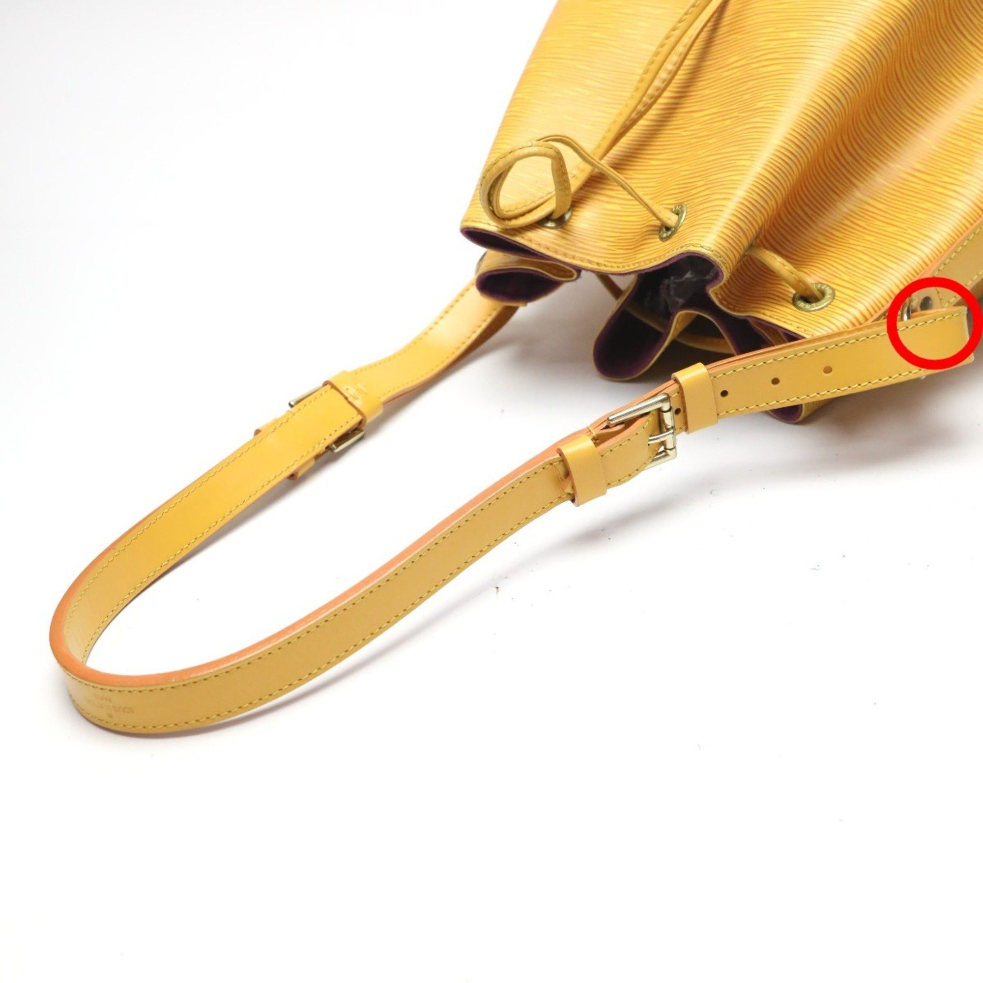 Louis Vuitton Louis Vuitton Shoulder Bag Epi Petit Noe Leather M44109 Tassili Yellow LV Size ONE SIZE - 6 Thumbnail