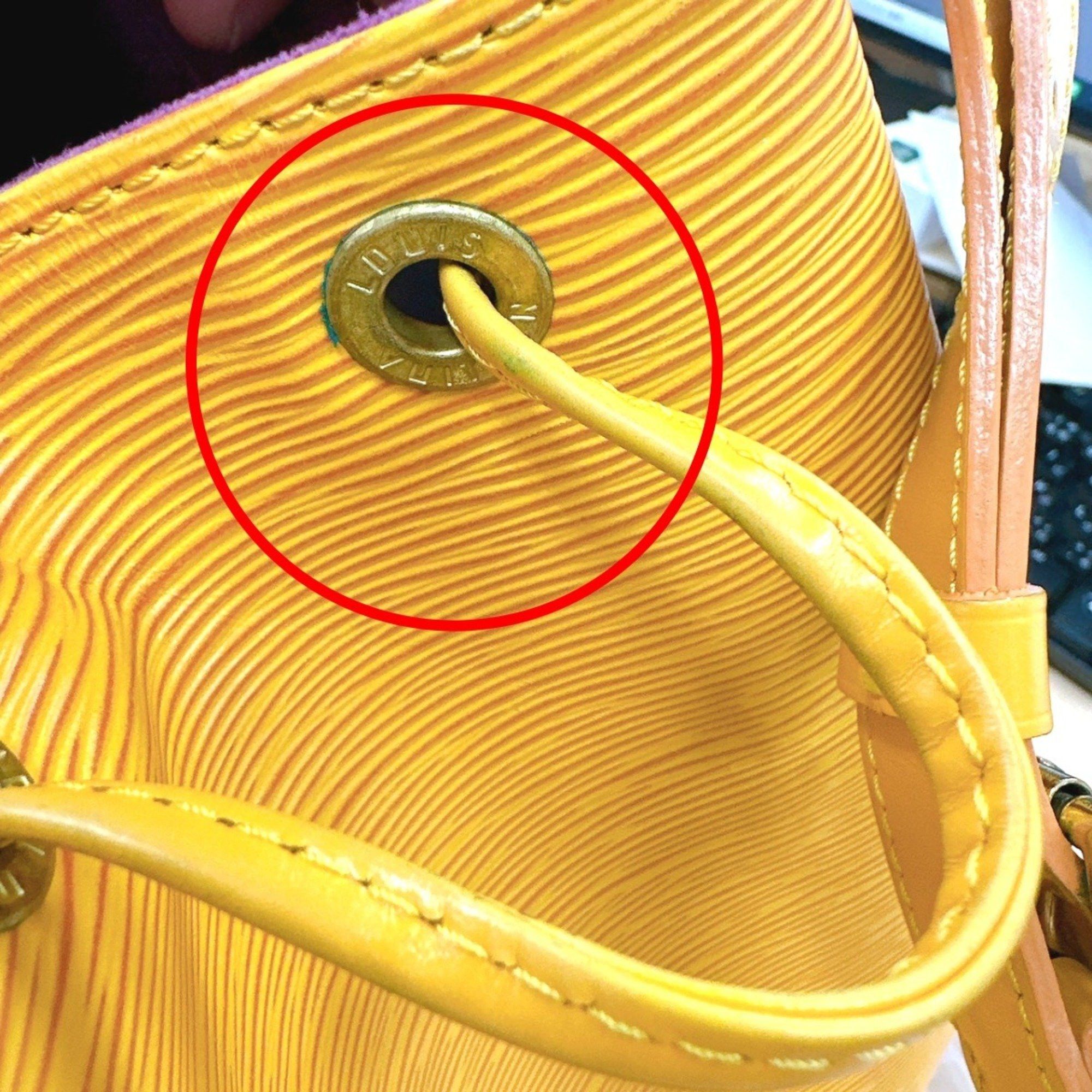 Louis Vuitton Louis Vuitton Shoulder Bag Epi Petit Noe Leather M44109 Tassili Yellow LV Size ONE SIZE - 16 Thumbnail