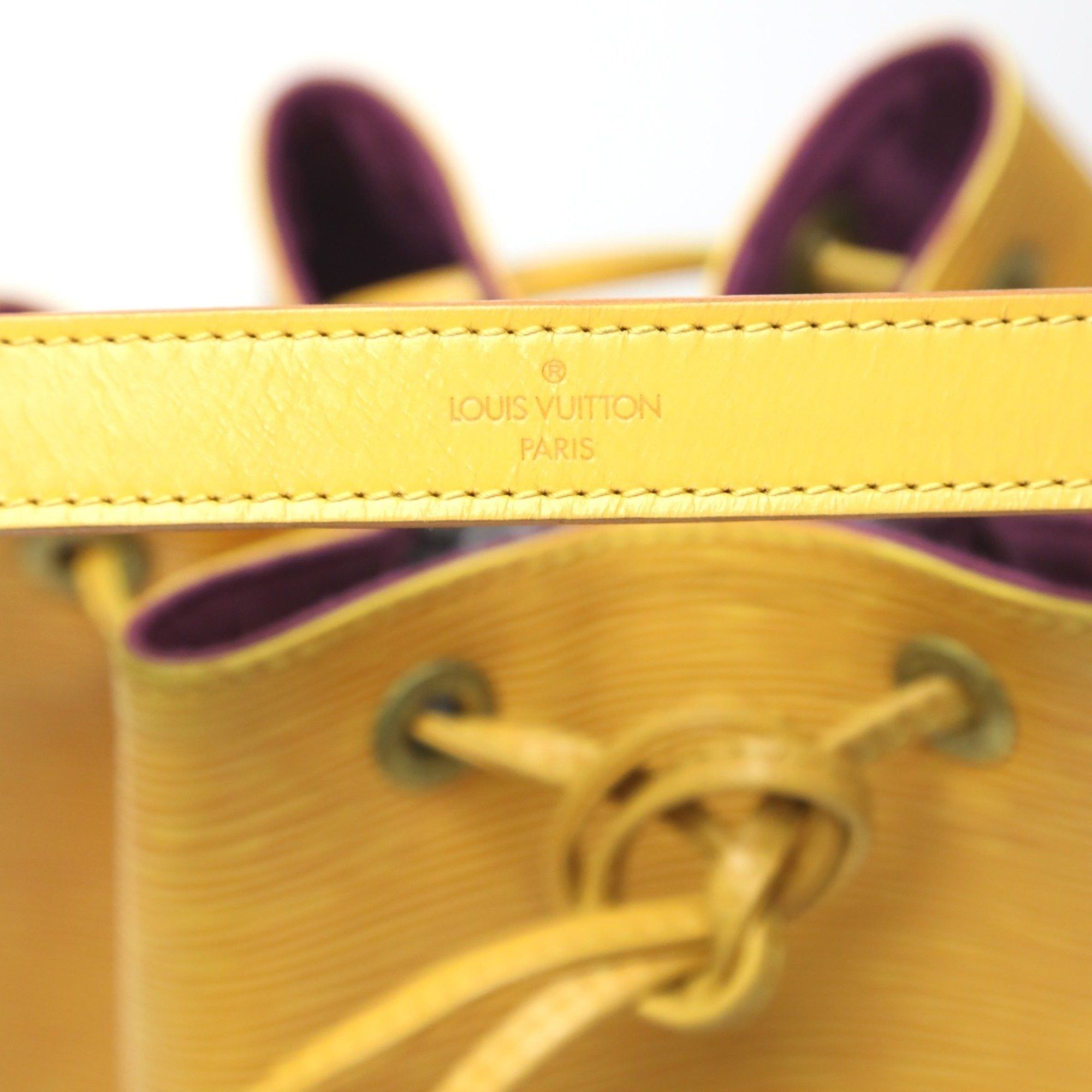 Louis Vuitton Louis Vuitton Shoulder Bag Epi Petit Noe Leather M44109 Tassili Yellow LV Size ONE SIZE - 7 Thumbnail