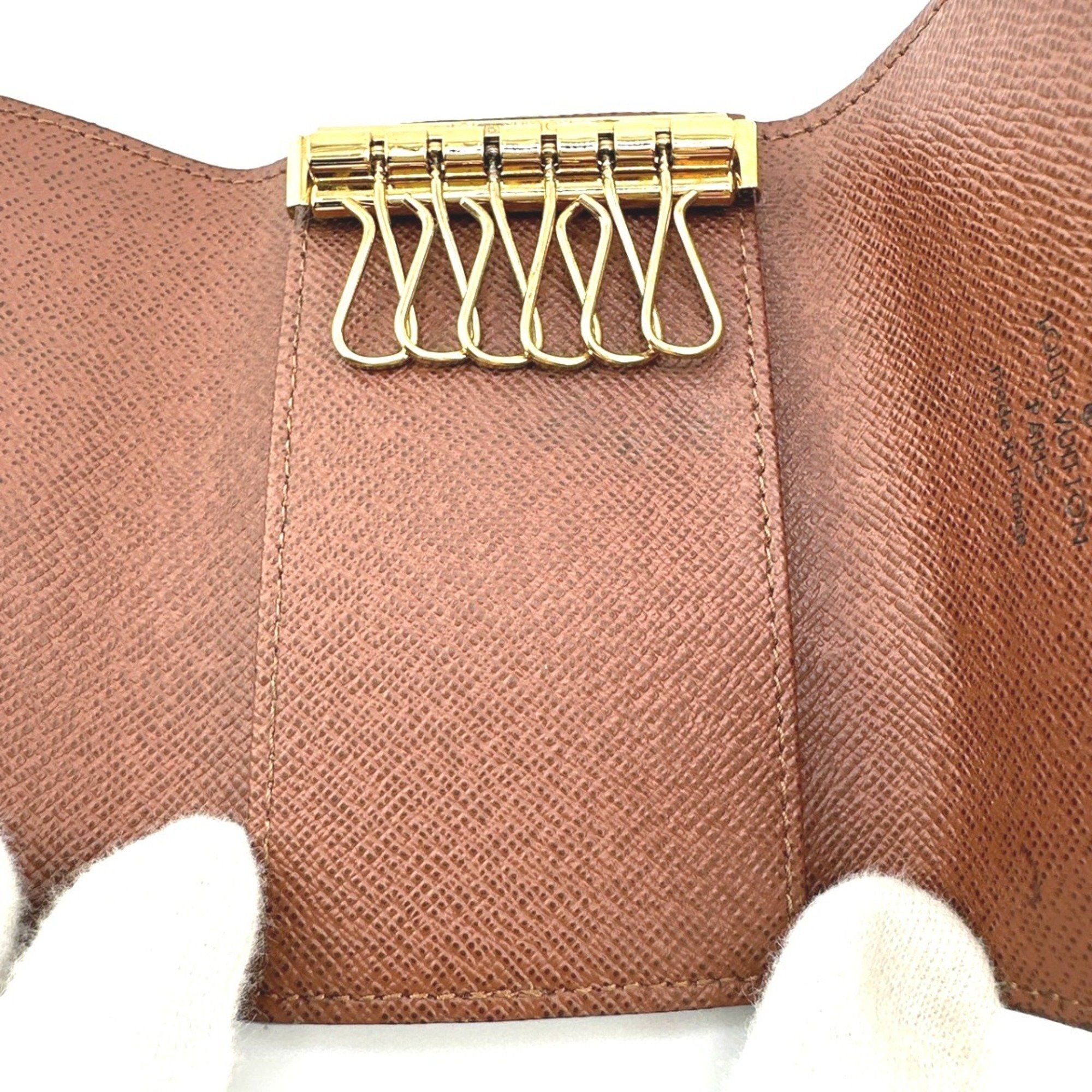 Louis Vuitton Louis Vuitton Key Case 6 Monogram Multicle Canvas M62630 Brown LV Size ONE SIZE - 7 Thumbnail