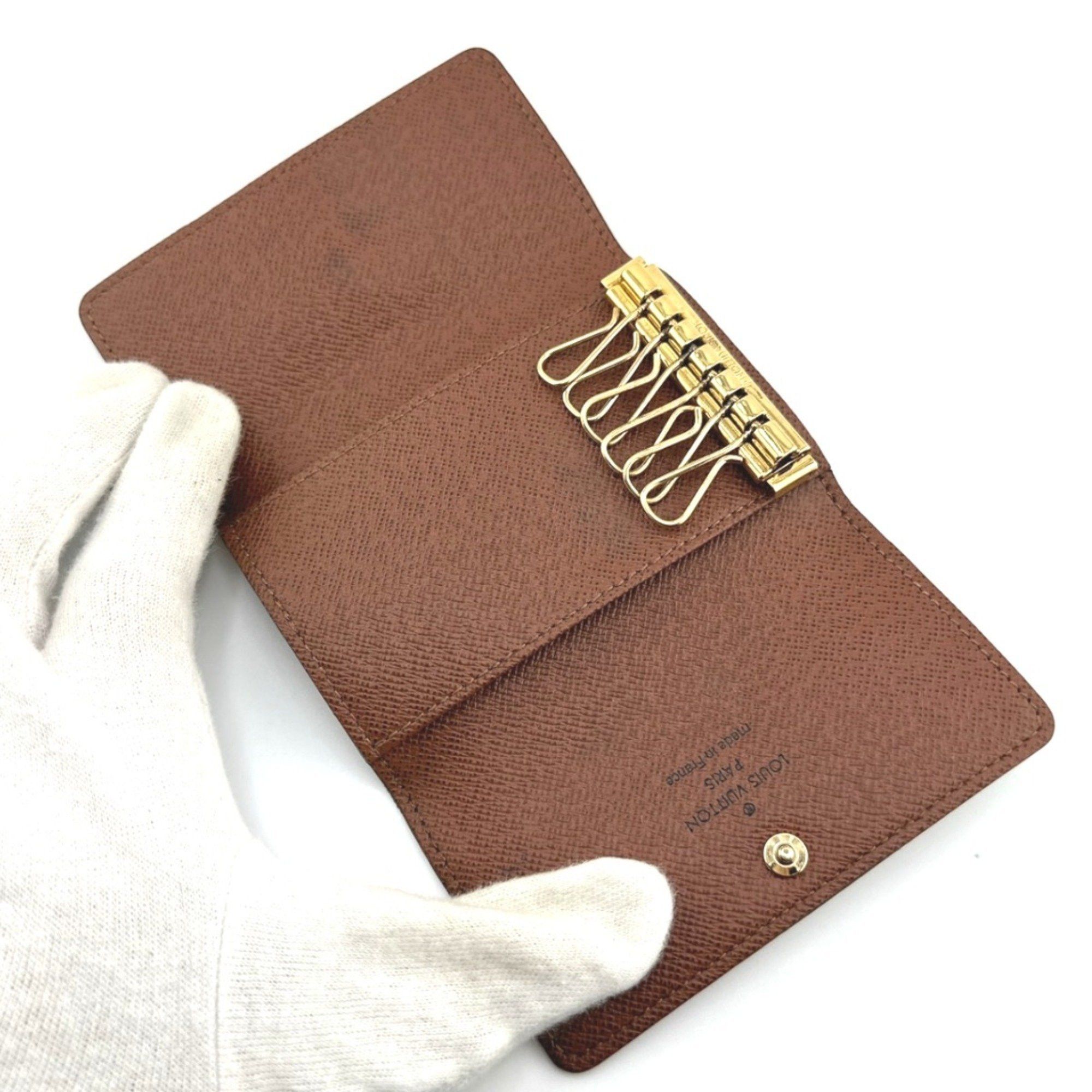 Louis Vuitton Louis Vuitton Key Case 6 Monogram Multicle Canvas M62630 Brown LV Size ONE SIZE - 6 Thumbnail
