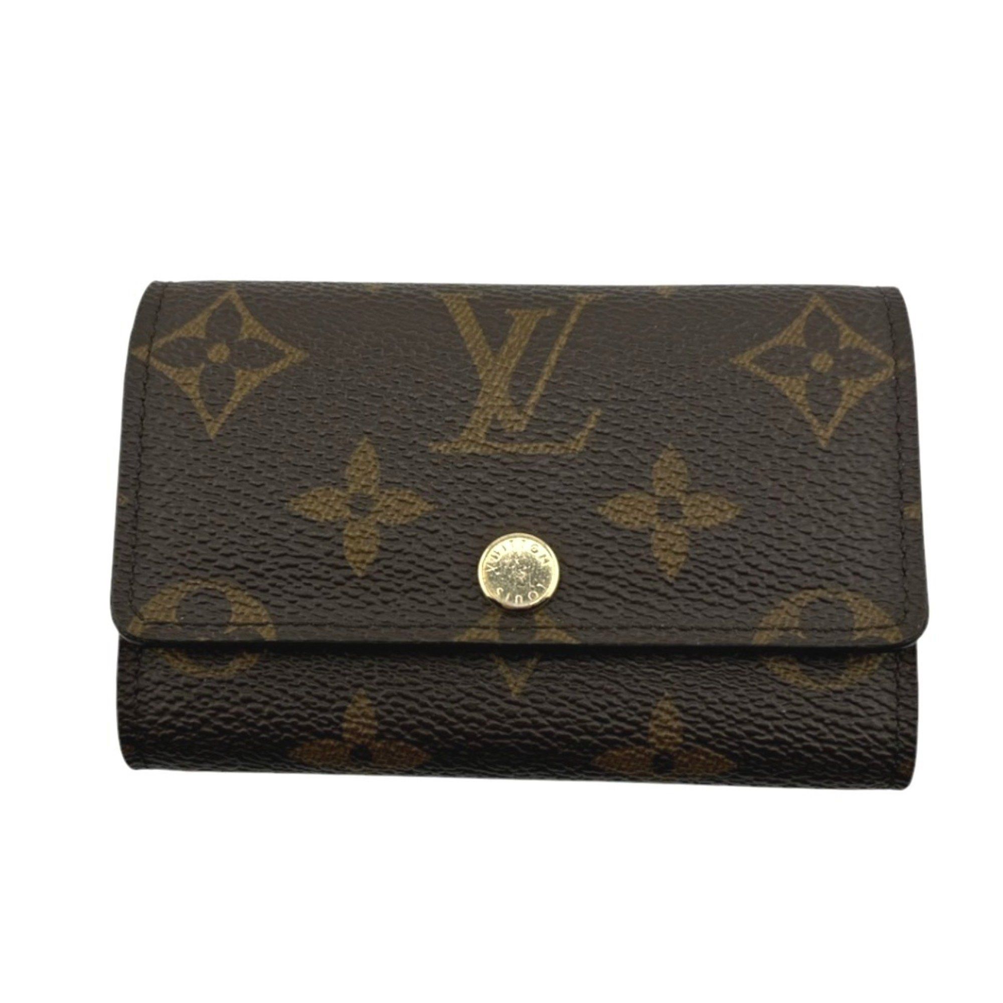 Louis Vuitton Louis Vuitton Key Case 6 Monogram Multicle Canvas M62630 Brown LV Size ONE SIZE - 2 Thumbnail