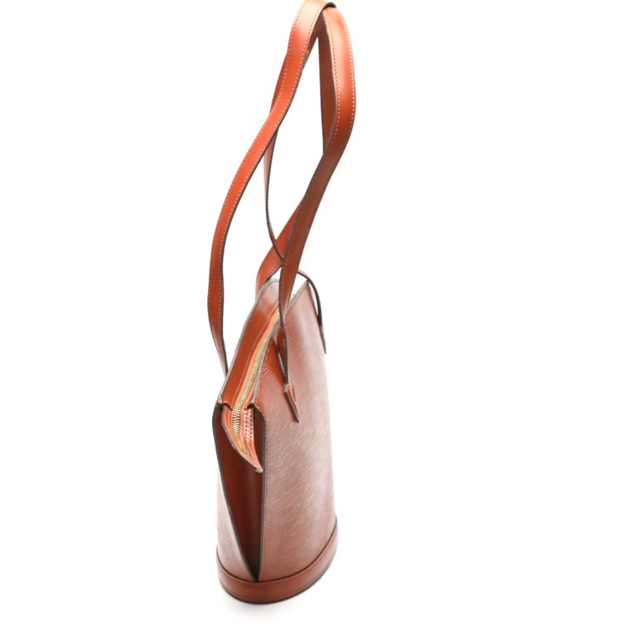Louis Vuitton Louis Vuitton Handbag Tote Bag Epi Saint Jacques Poigner Long Leather M52333 Kenya Brown LV Size ONE SIZE - 4 Thumbnail
