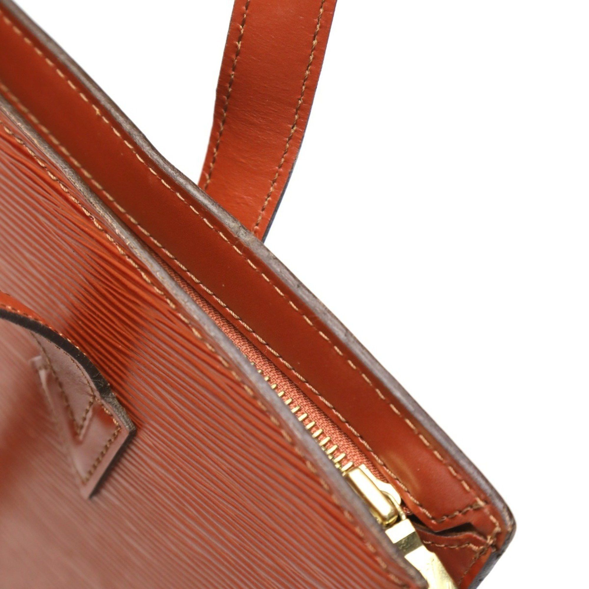 Louis Vuitton Louis Vuitton Handbag Tote Bag Epi Saint Jacques Poigner Long Leather M52333 Kenya Brown LV Size ONE SIZE - 13 Thumbnail