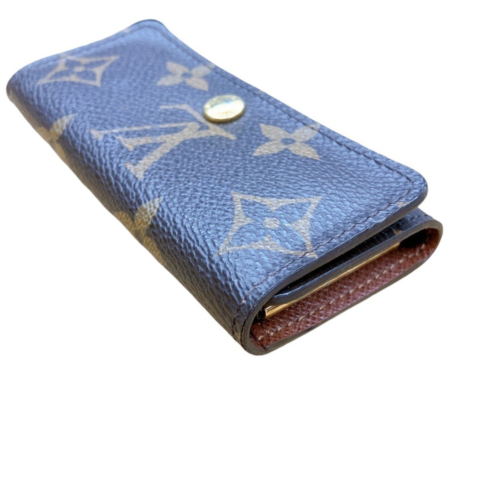 Louis Vuitton Louis Vuitton Key Case Multicle 4 Monogram Canvas M62631 Brown LV Size ONE SIZE - 6 Thumbnail