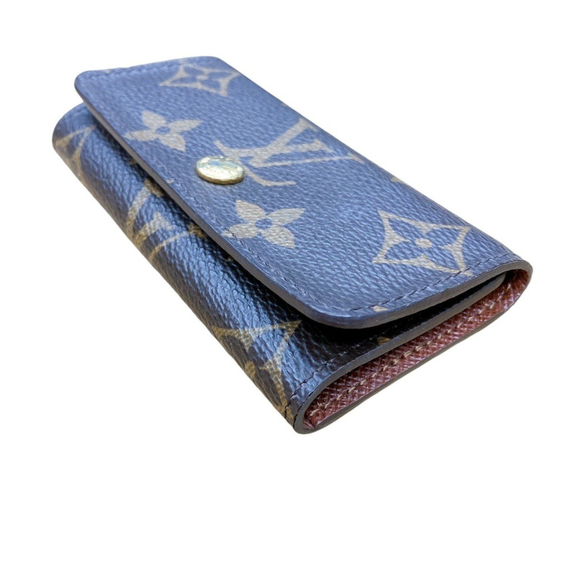 Louis Vuitton Louis Vuitton Key Case Multicle 4 Monogram Canvas M62631 Brown LV Size ONE SIZE - 8 Thumbnail