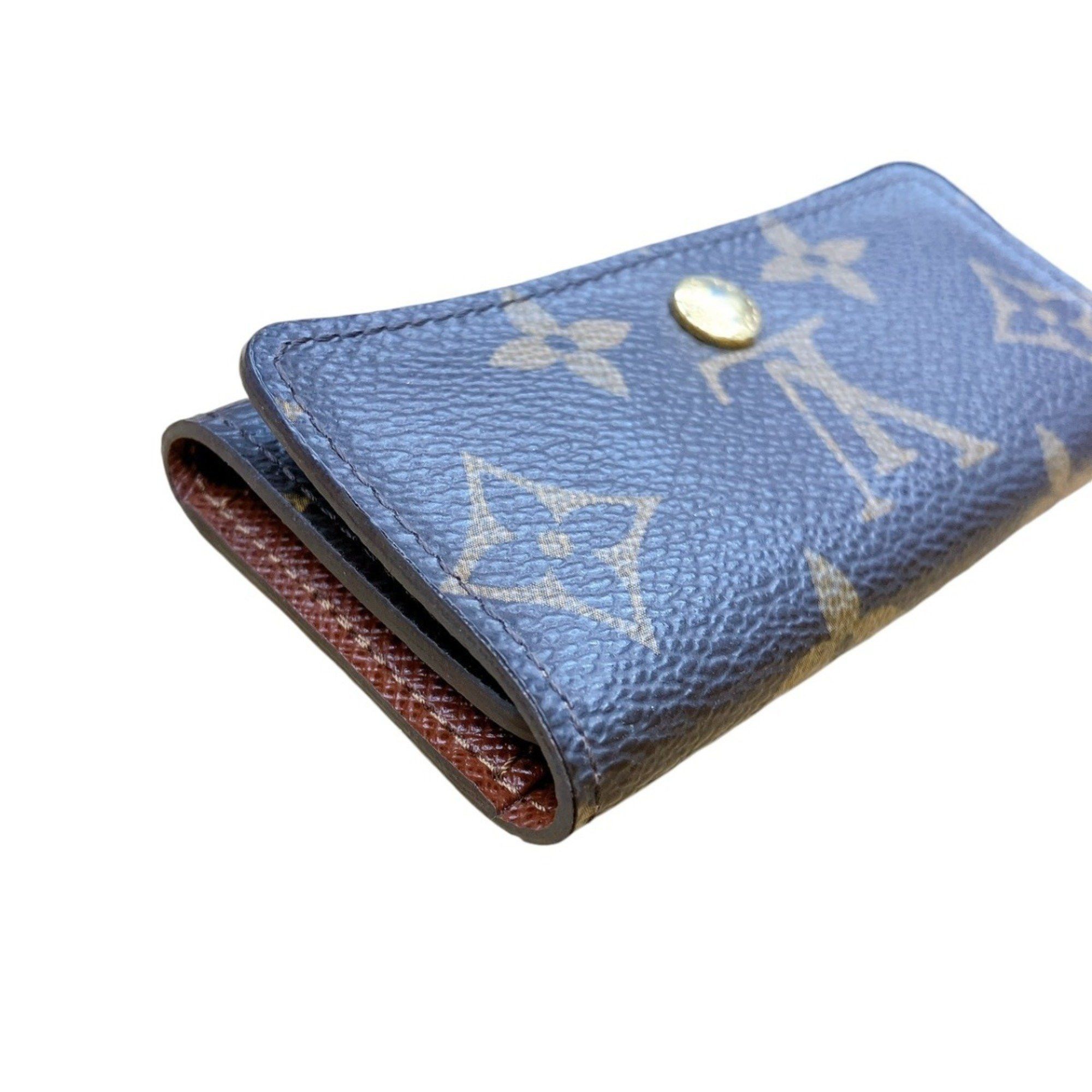 Louis Vuitton Louis Vuitton Key Case Multicle 4 Monogram Canvas M62631 Brown LV Size ONE SIZE - 7 Thumbnail