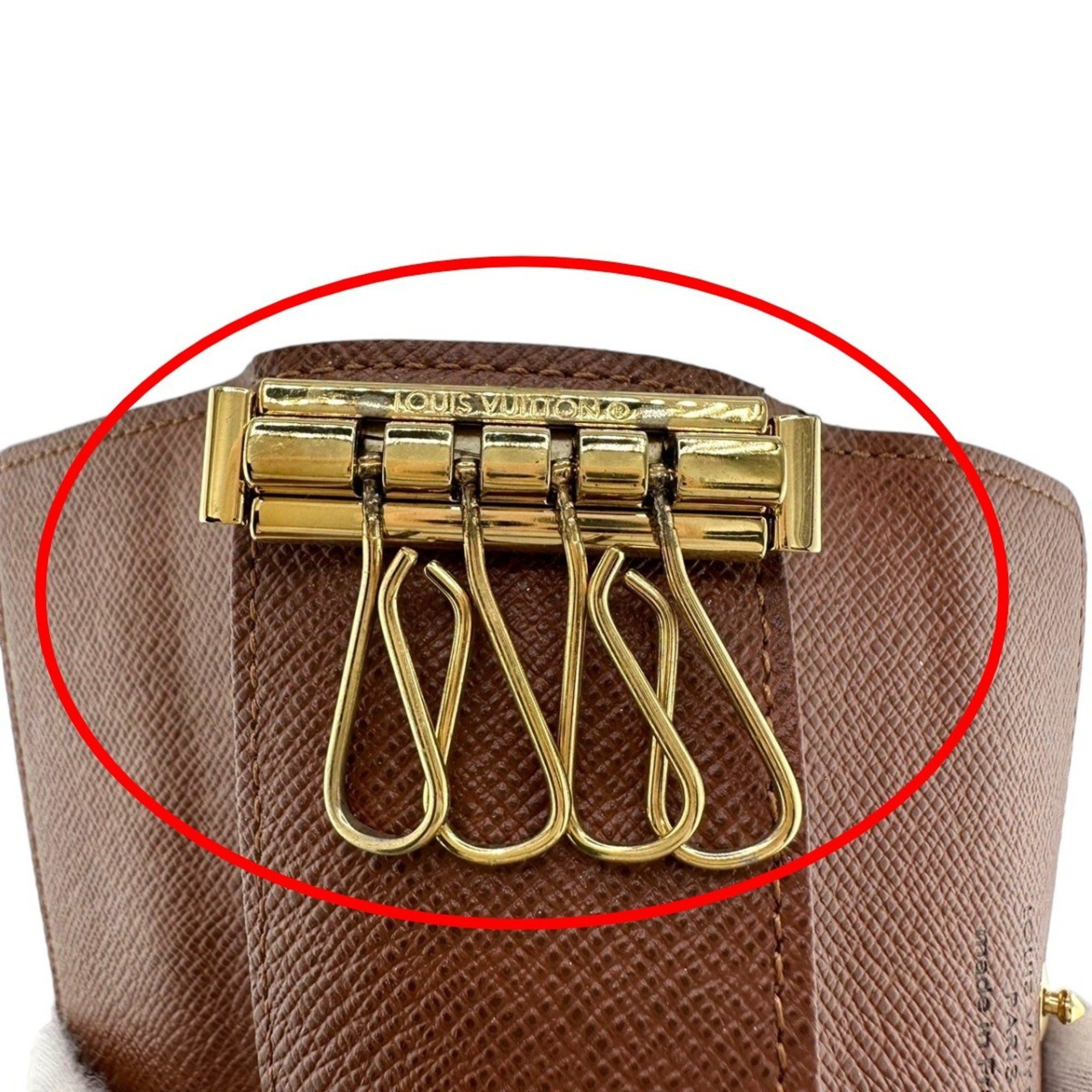 Louis Vuitton Louis Vuitton Key Case Multicle 4 Monogram Canvas M62631 Brown LV Size ONE SIZE - 13 Thumbnail