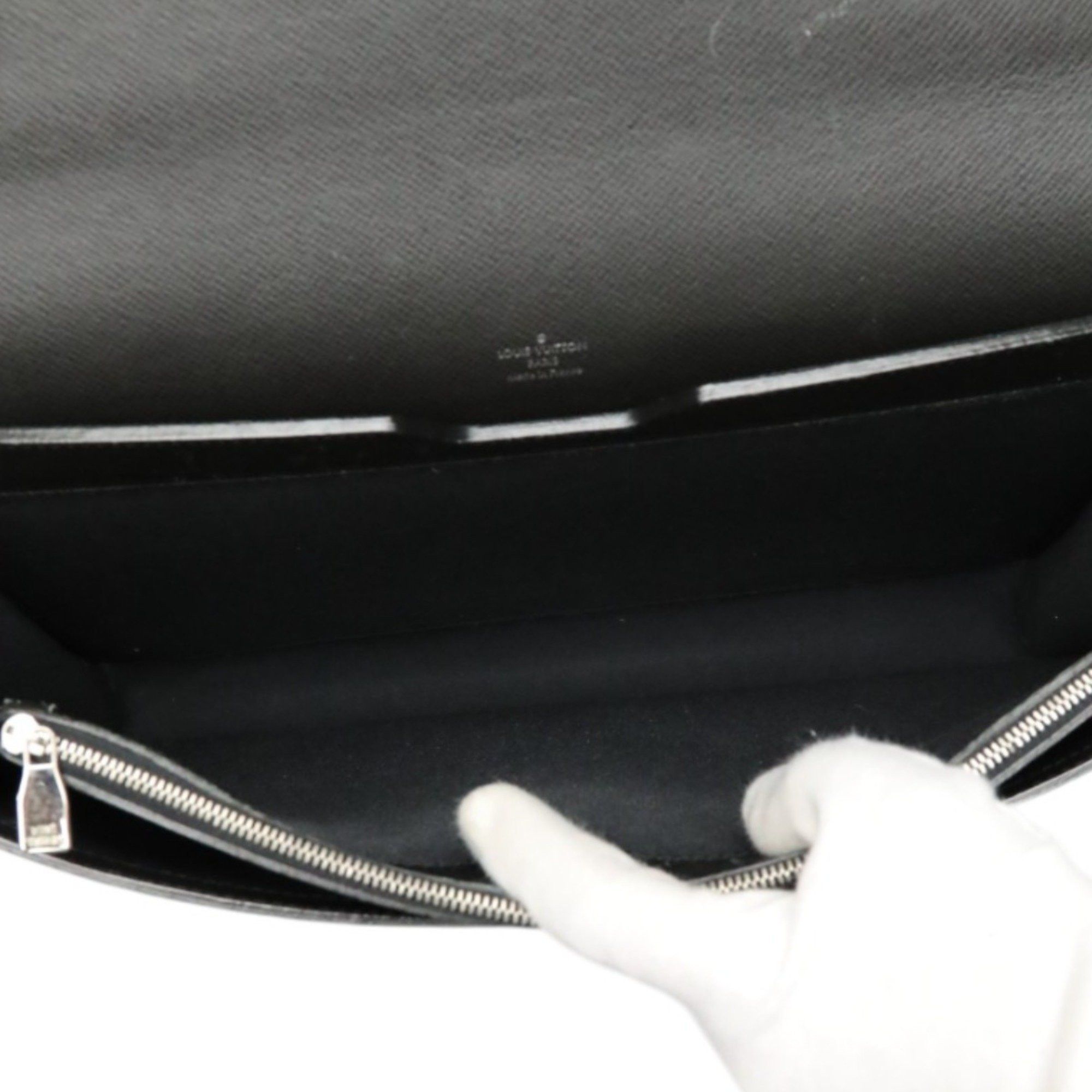 Louis Vuitton Louis Vuitton M32660 Men's Attaché Case Glacier,Gray Size ONE SIZE - 17 Thumbnail
