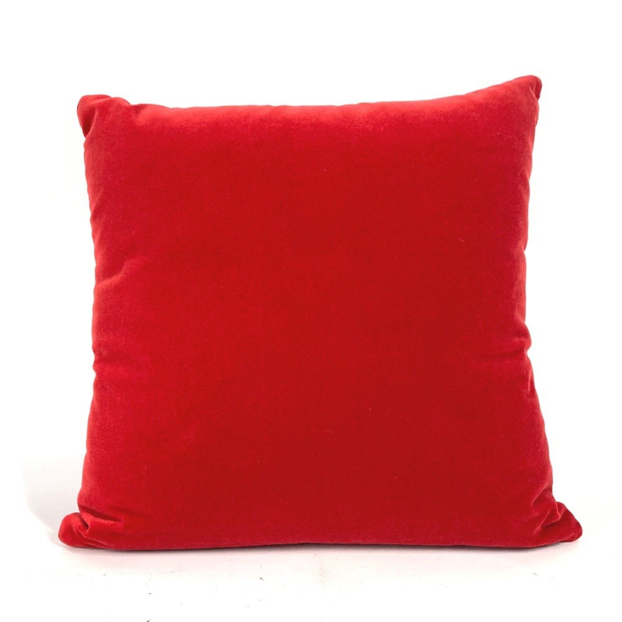 Versace Versace Pillow Home Medusa Rhinestone Cushion Cotton Women's Red Size ONE SIZE - 2 Thumbnail