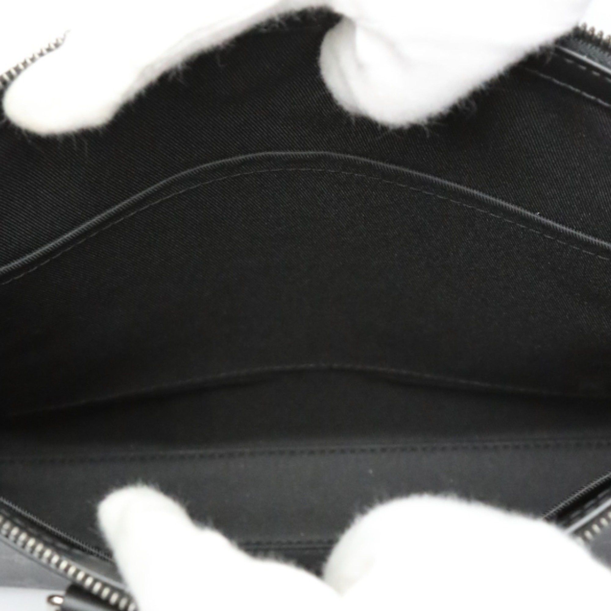 Louis Vuitton Louis Vuitton Tote Bag Monogram Eclipse Sac Plaque Canvas M46456 Black LV Size ONE SIZE - 14 Thumbnail