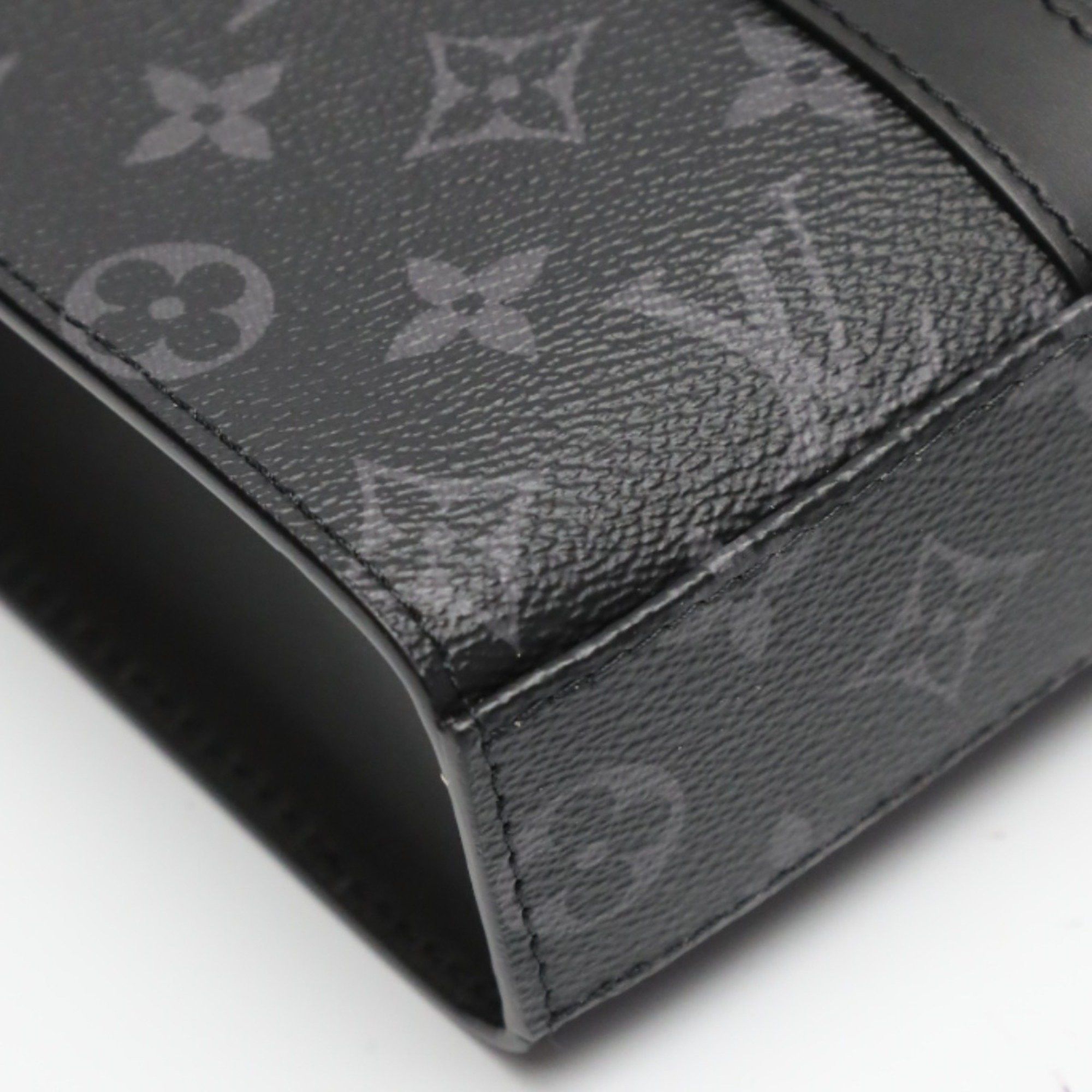 Louis Vuitton Louis Vuitton Tote Bag Monogram Eclipse Sac Plaque Canvas M46456 Black LV Size ONE SIZE - 8 Thumbnail