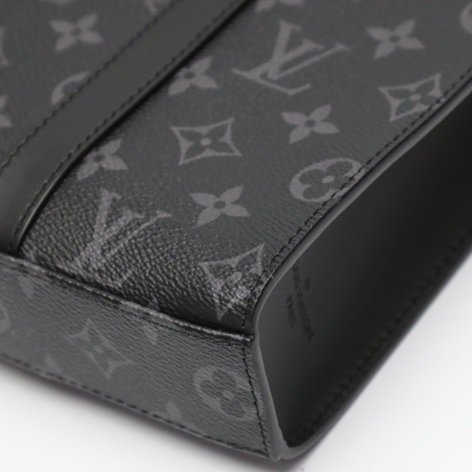 Louis Vuitton Louis Vuitton Tote Bag Monogram Eclipse Sac Plaque Canvas M46456 Black LV Size ONE SIZE - 9 Thumbnail