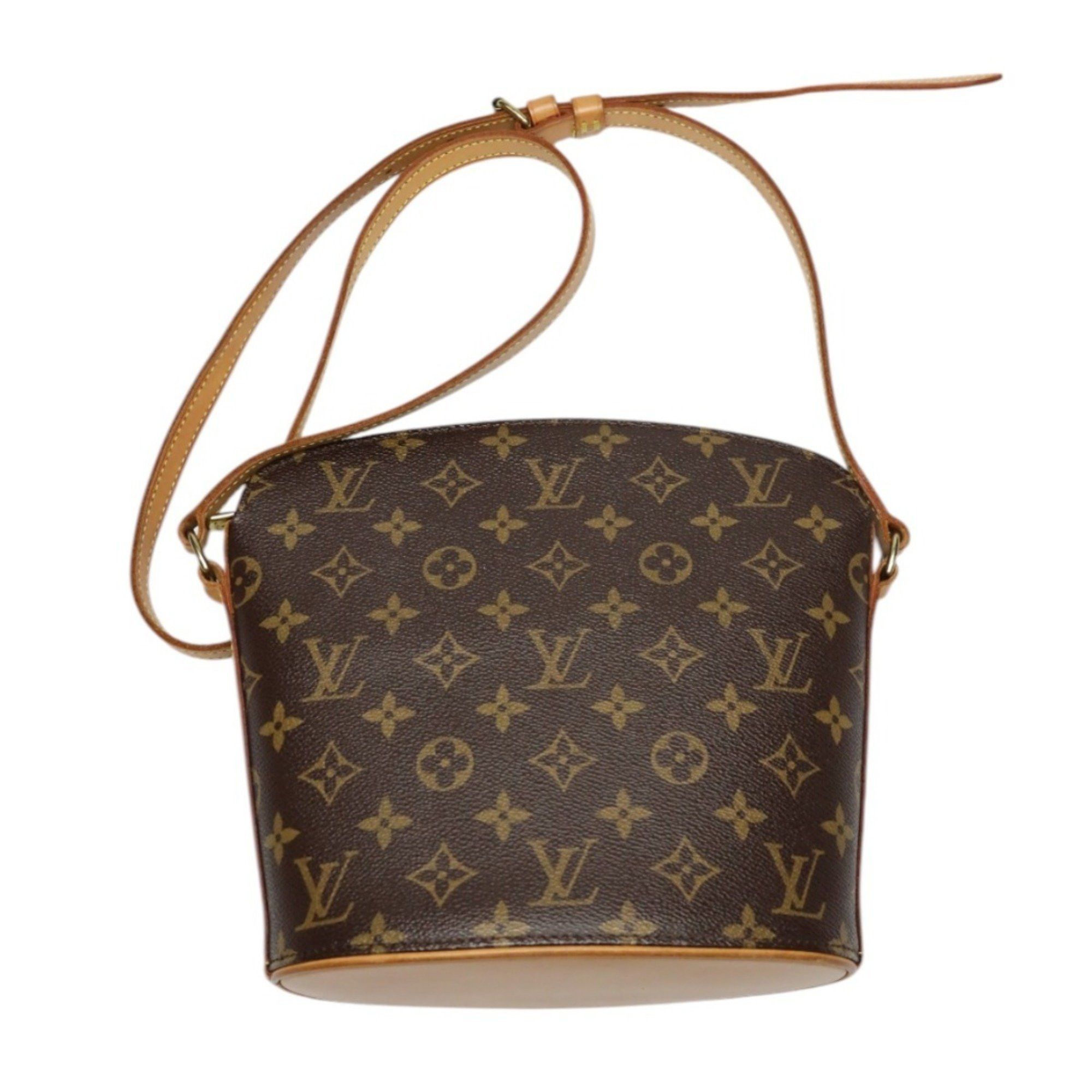 Louis Vuitton Louis Vuitton Shoulder Bag Monogram Drouot Canvas M51290 Brown LV Size ONE SIZE - 2 Thumbnail