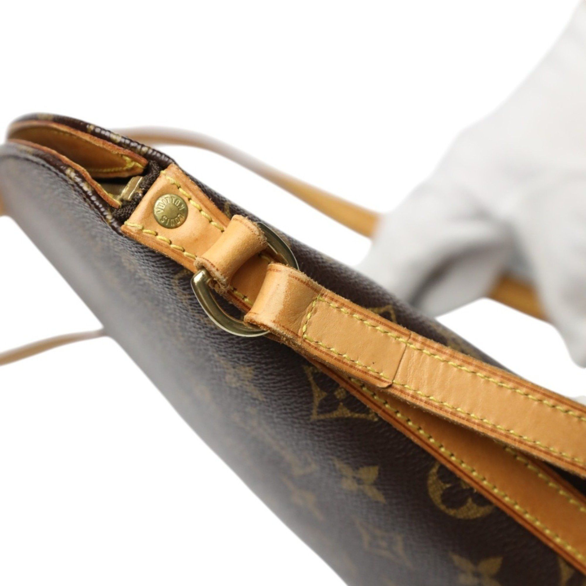 Louis Vuitton Louis Vuitton Shoulder Bag Monogram Drouot Canvas M51290 Brown LV Size ONE SIZE - 10 Thumbnail