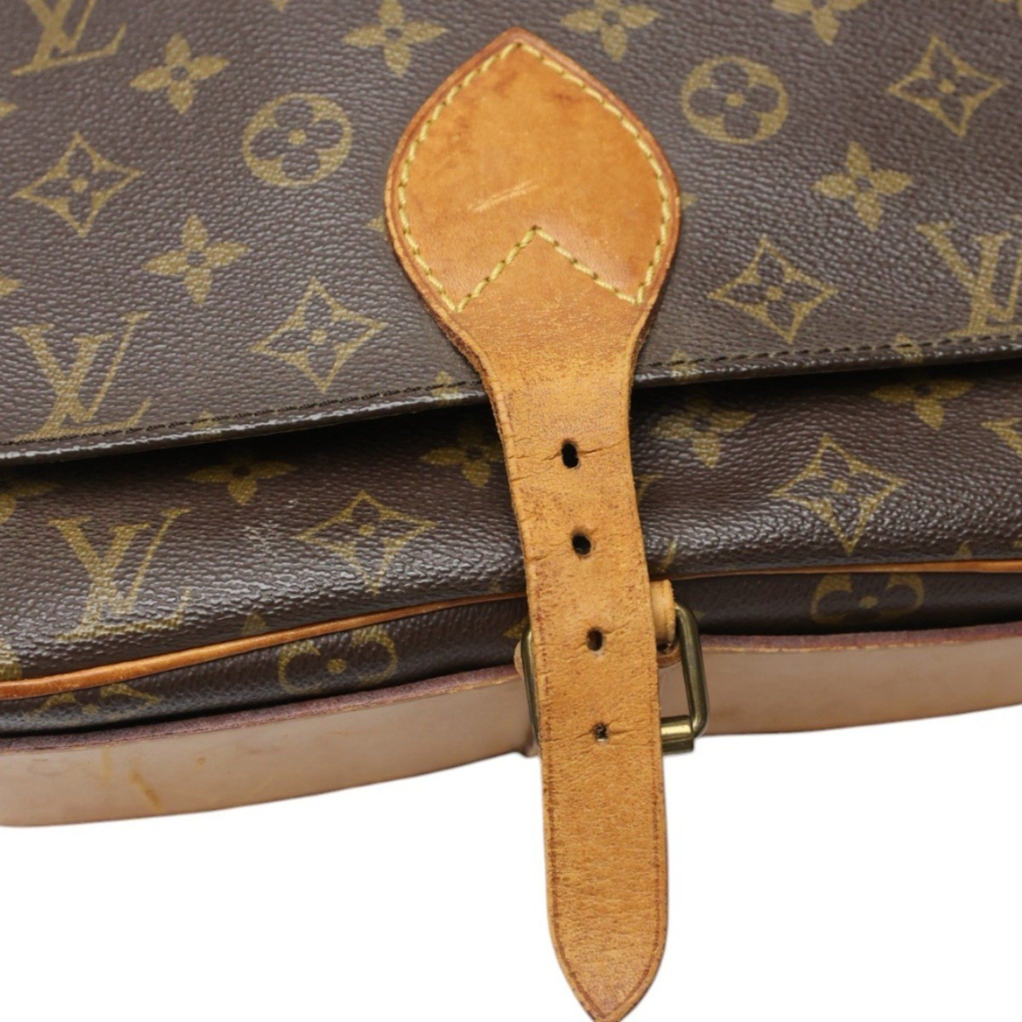 Louis Vuitton Louis Vuitton Shoulder Bag Monogram Cartesier GM Canvas M51252 Brown LV Size ONE SIZE - 10 Thumbnail