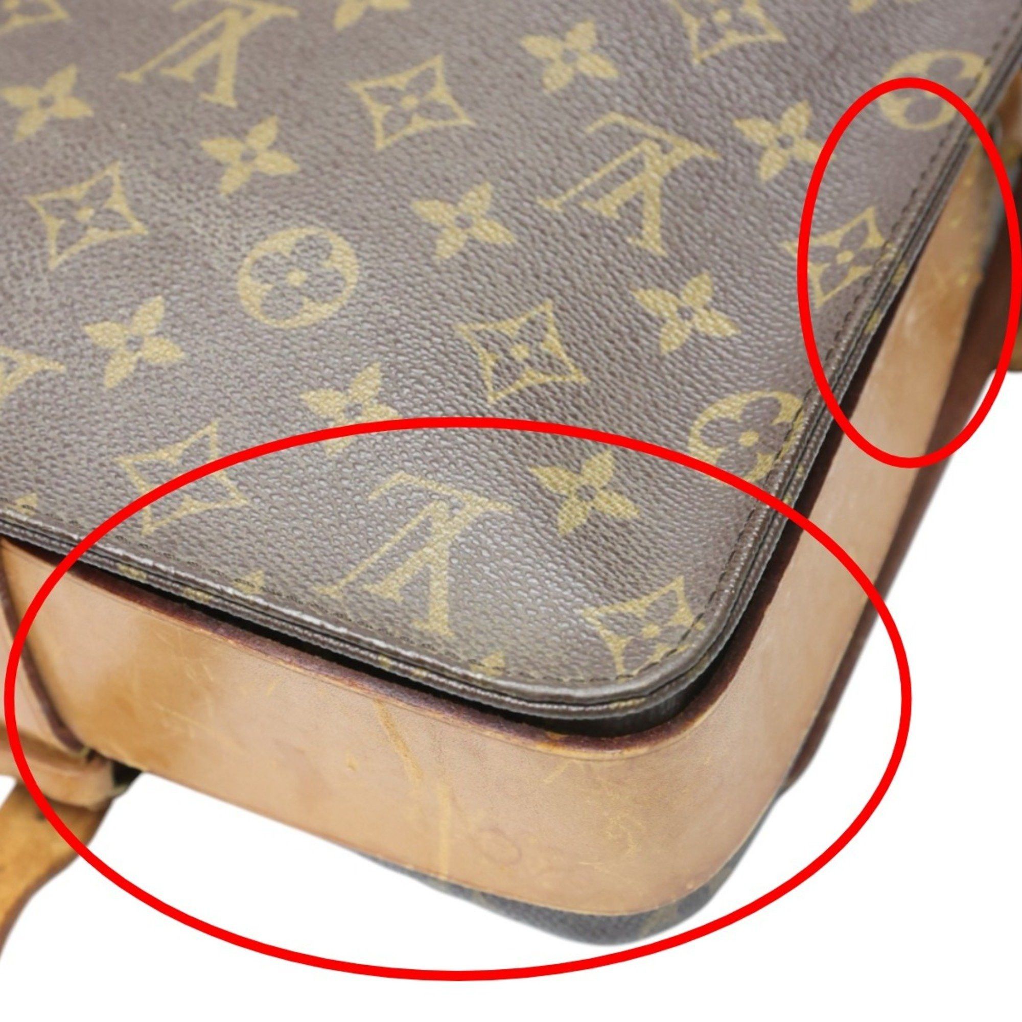 Louis Vuitton Louis Vuitton Shoulder Bag Monogram Cartesier GM Canvas M51252 Brown LV Size ONE SIZE - 9 Thumbnail
