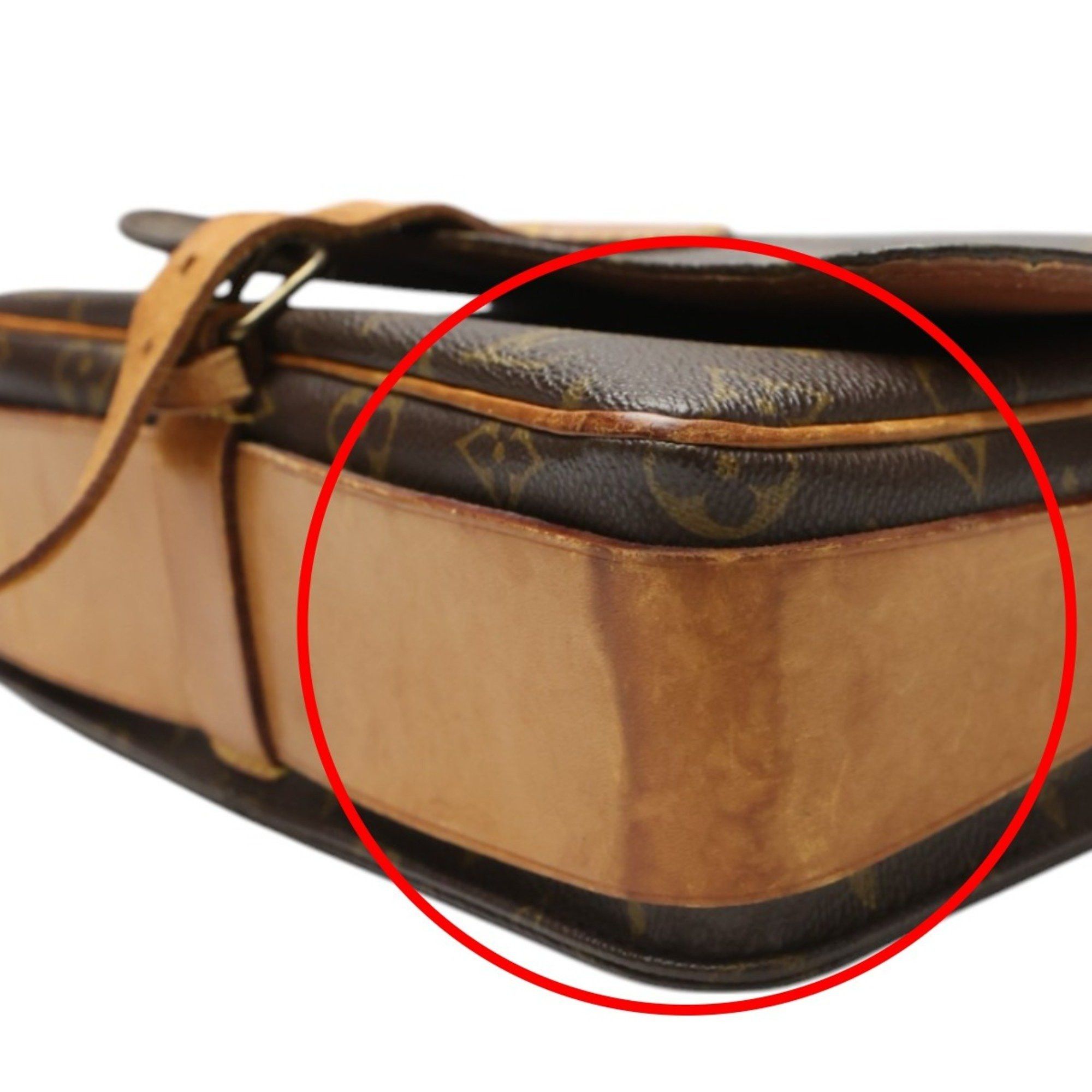 Louis Vuitton Louis Vuitton Shoulder Bag Monogram Cartesier GM Canvas M51252 Brown LV Size ONE SIZE - 7 Thumbnail