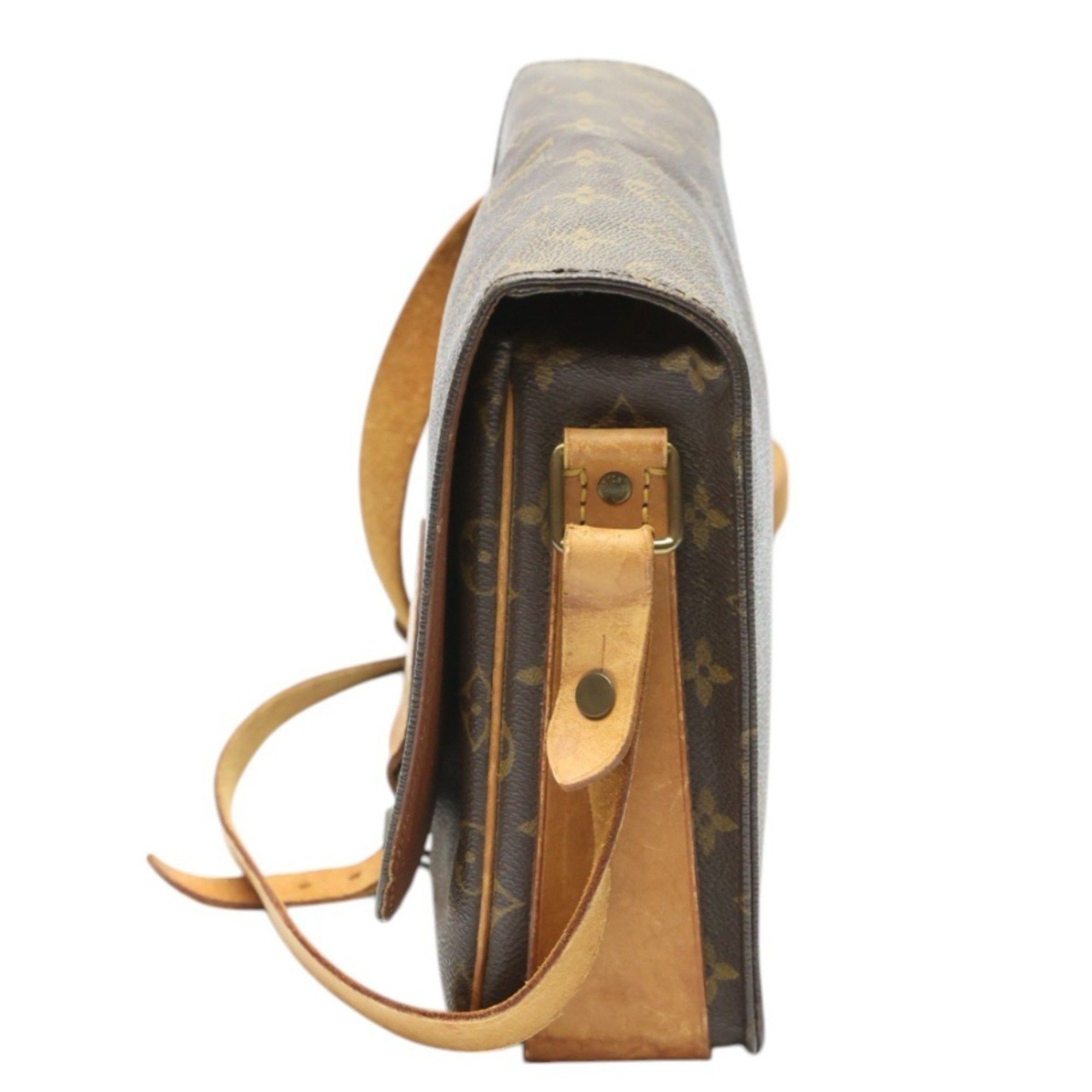 Louis Vuitton Louis Vuitton Shoulder Bag Monogram Cartesier GM Canvas M51252 Brown LV Size ONE SIZE - 3 Thumbnail