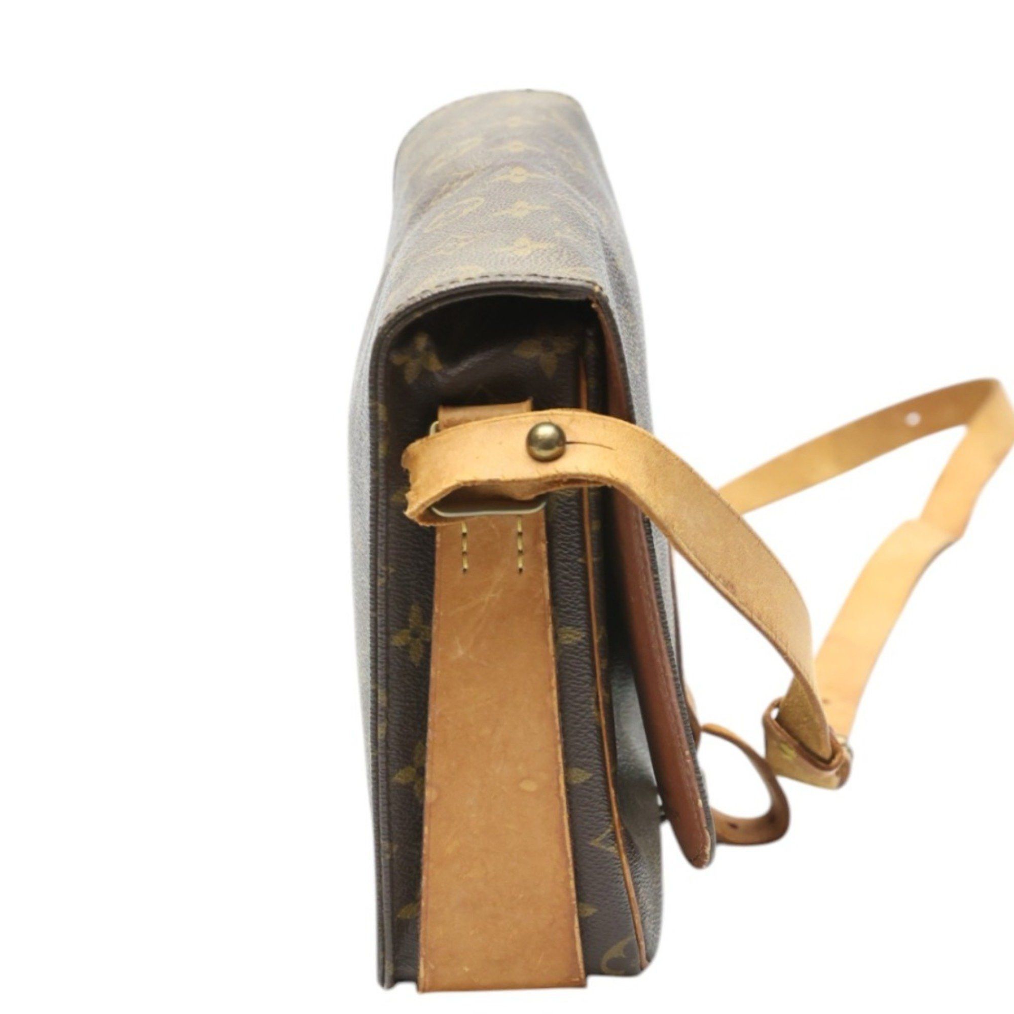 Louis Vuitton Louis Vuitton Shoulder Bag Monogram Cartesier GM Canvas M51252 Brown LV Size ONE SIZE - 4 Thumbnail