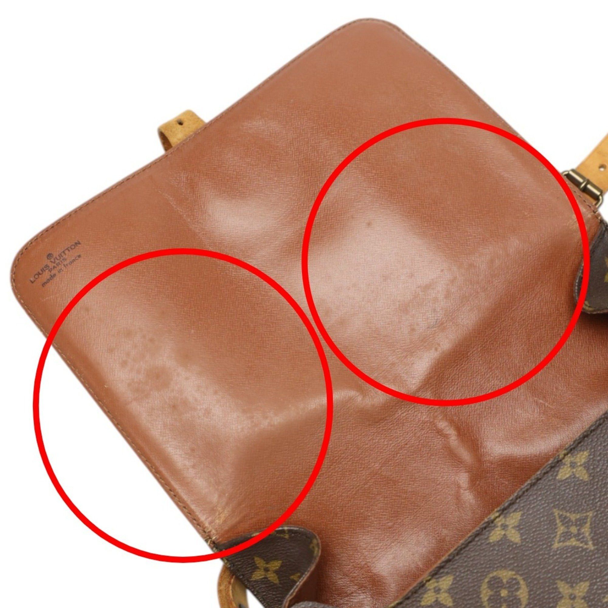 Louis Vuitton Louis Vuitton Shoulder Bag Monogram Cartesier GM Canvas M51252 Brown LV Size ONE SIZE - 12 Thumbnail