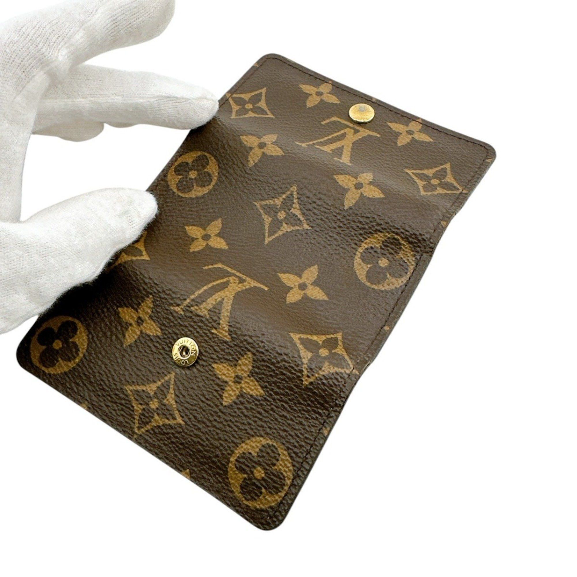 Louis Vuitton Louis Vuitton Key Case for 4 Monogram Multicle Canvas M69517 Brown LV Size ONE SIZE - 8 Thumbnail