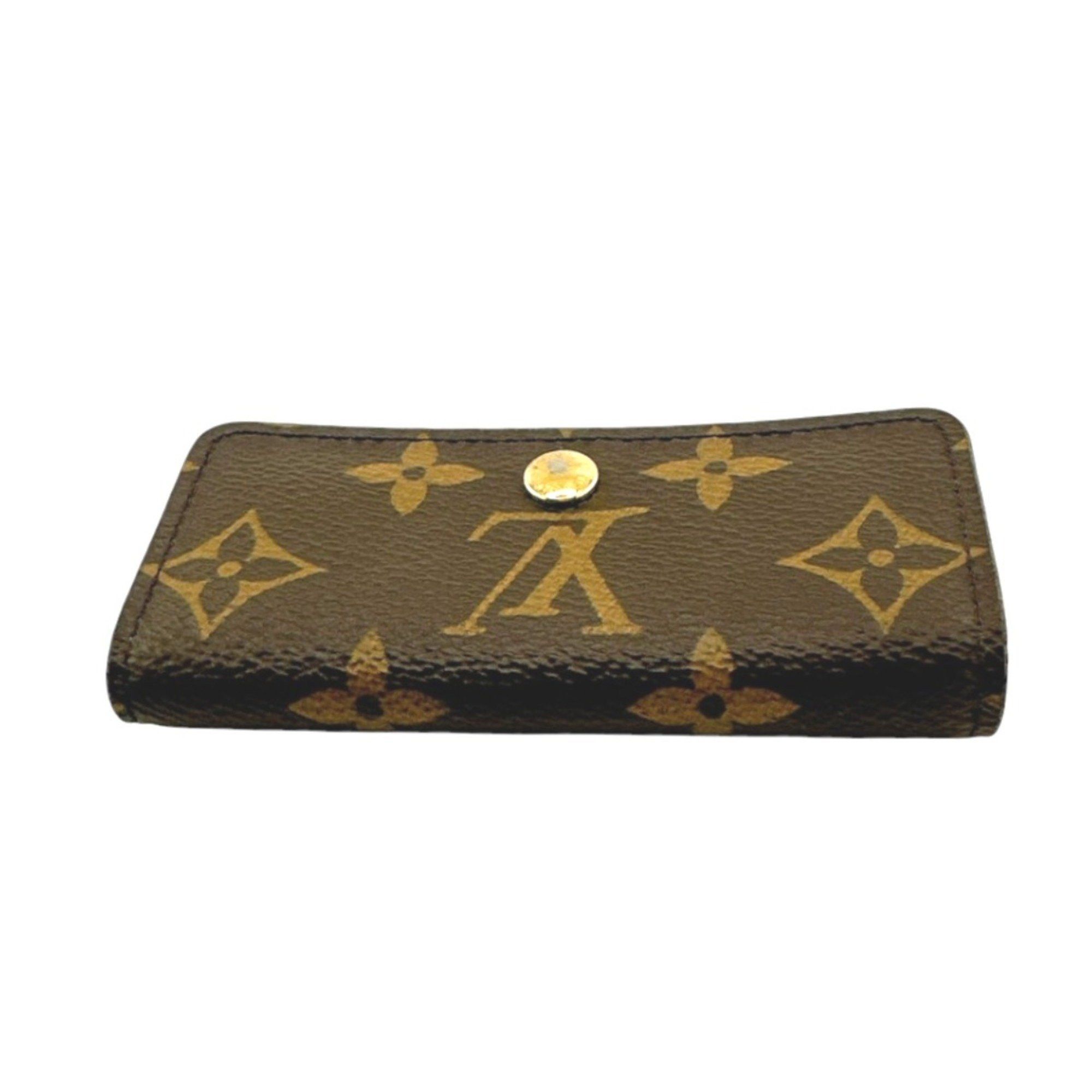 Louis Vuitton Louis Vuitton Key Case for 4 Monogram Multicle Canvas M69517 Brown LV Size ONE SIZE - 4 Thumbnail