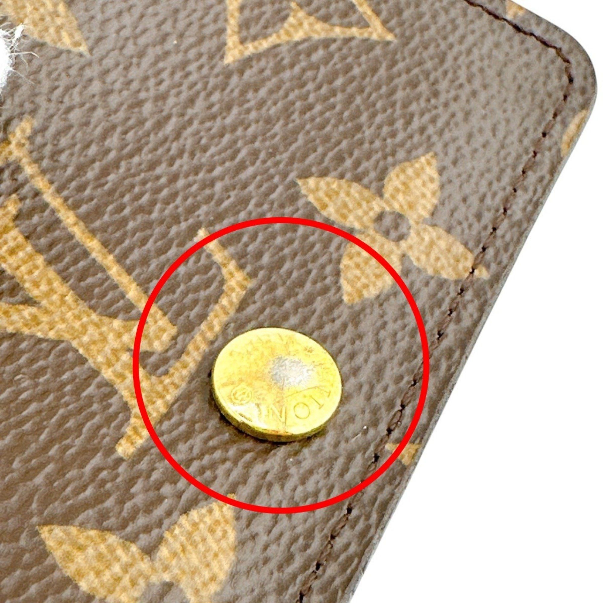 Louis Vuitton Louis Vuitton Key Case for 4 Monogram Multicle Canvas M69517 Brown LV Size ONE SIZE - 9 Thumbnail