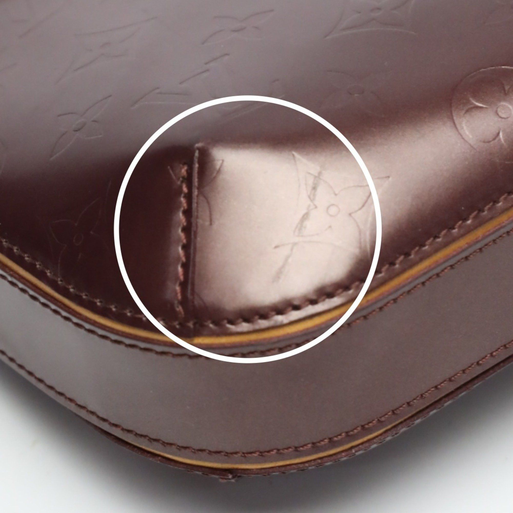 Louis Vuitton Louis Vuitton Handbag Bag Monogram Matte Faura M55146 Violet LV Size ONE SIZE - 9 Thumbnail